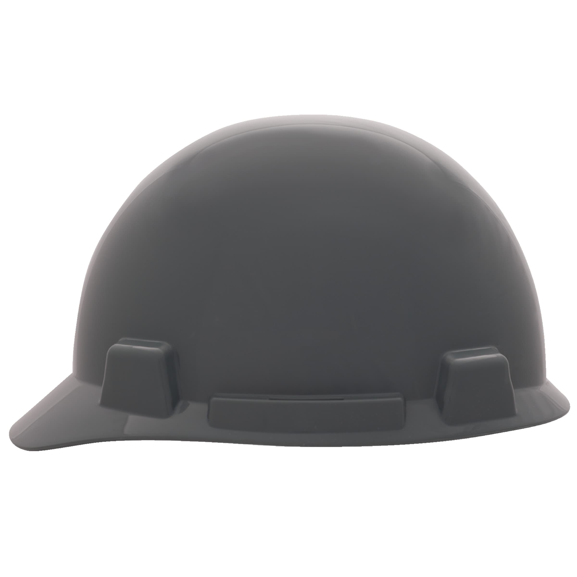 MSA Smoothdome Protective Cap, Navy (Gray), 6-Point Fas-Trac Iii