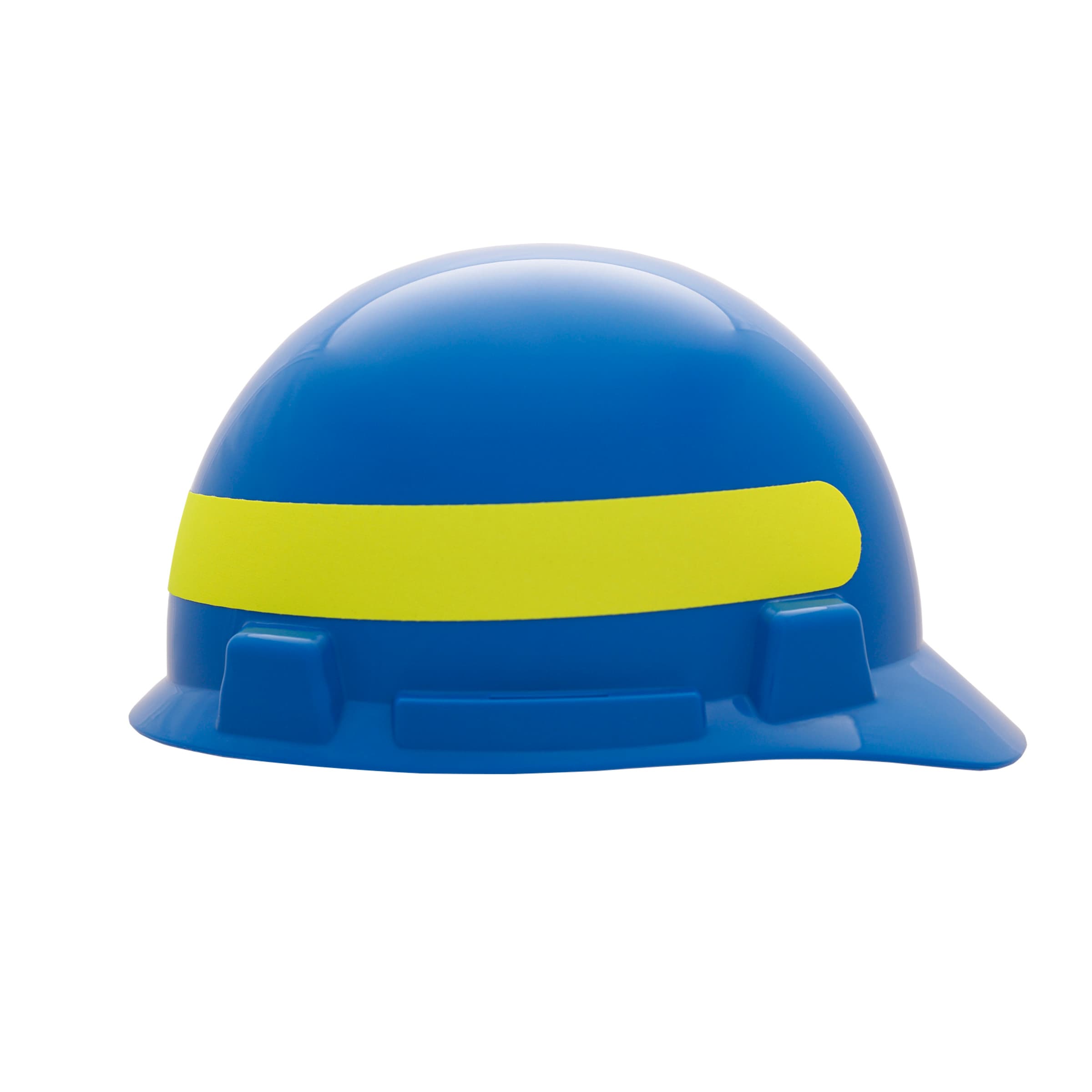 MSA Reflective, Lime / Yellow (Hi-Viz W/ Round Edge), 1 1/4 X 20 *Cannot Be Used On V-Gard 500 Vented Caps