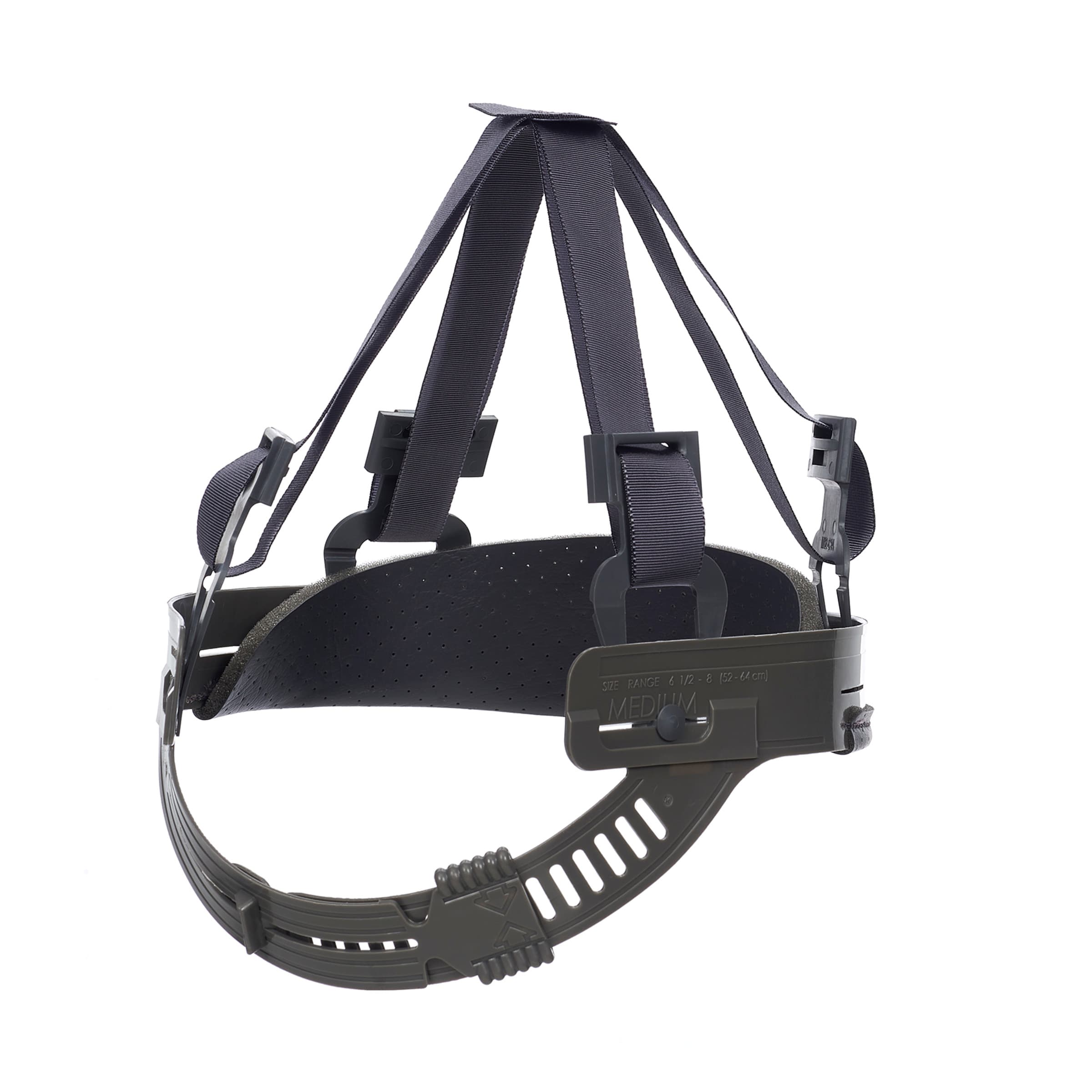 MSA V-Gard Cap Or Hat Suspension, Staz-On, Bag