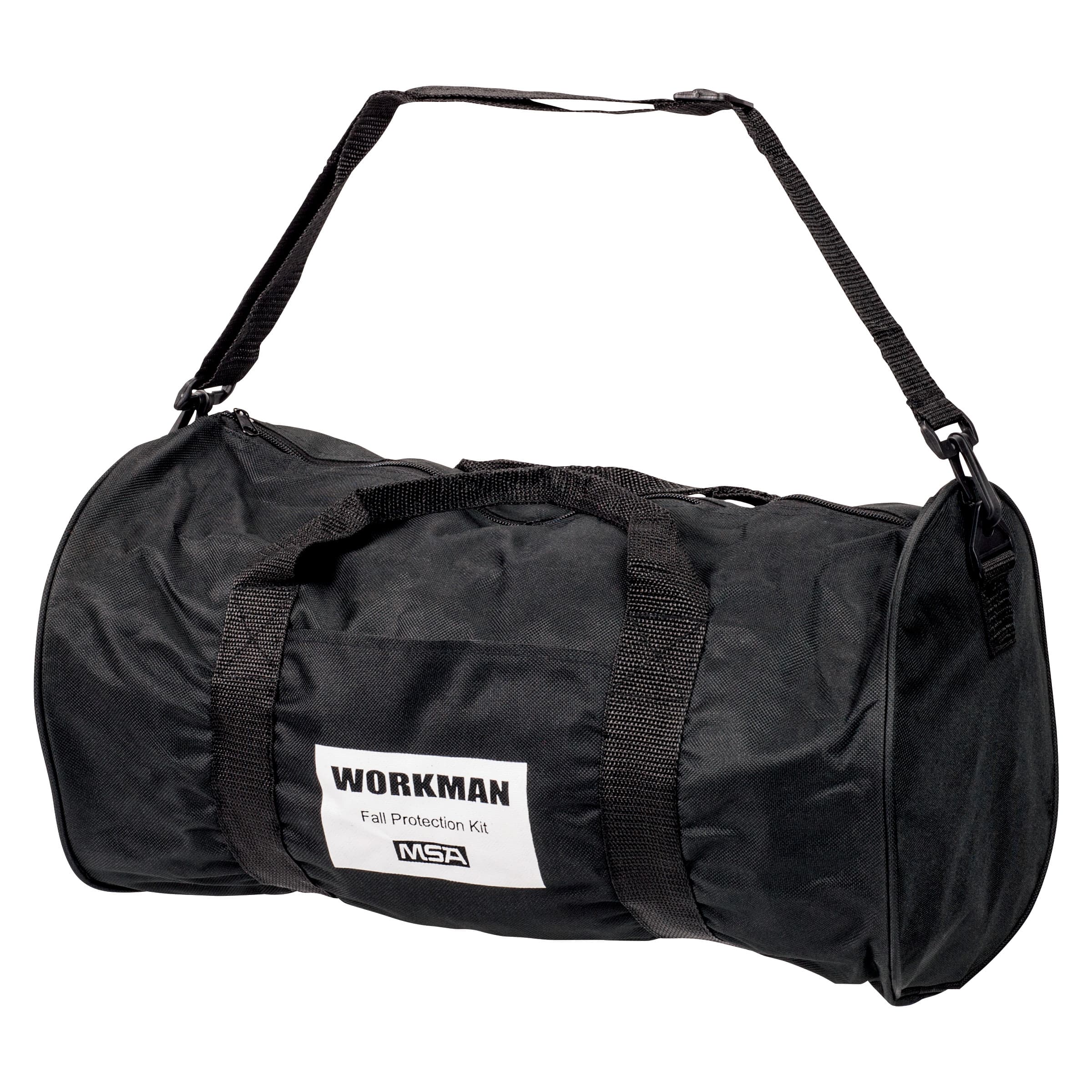 MSA Bag,Duffle, 18" L X 9" Dia., Workman,Blk