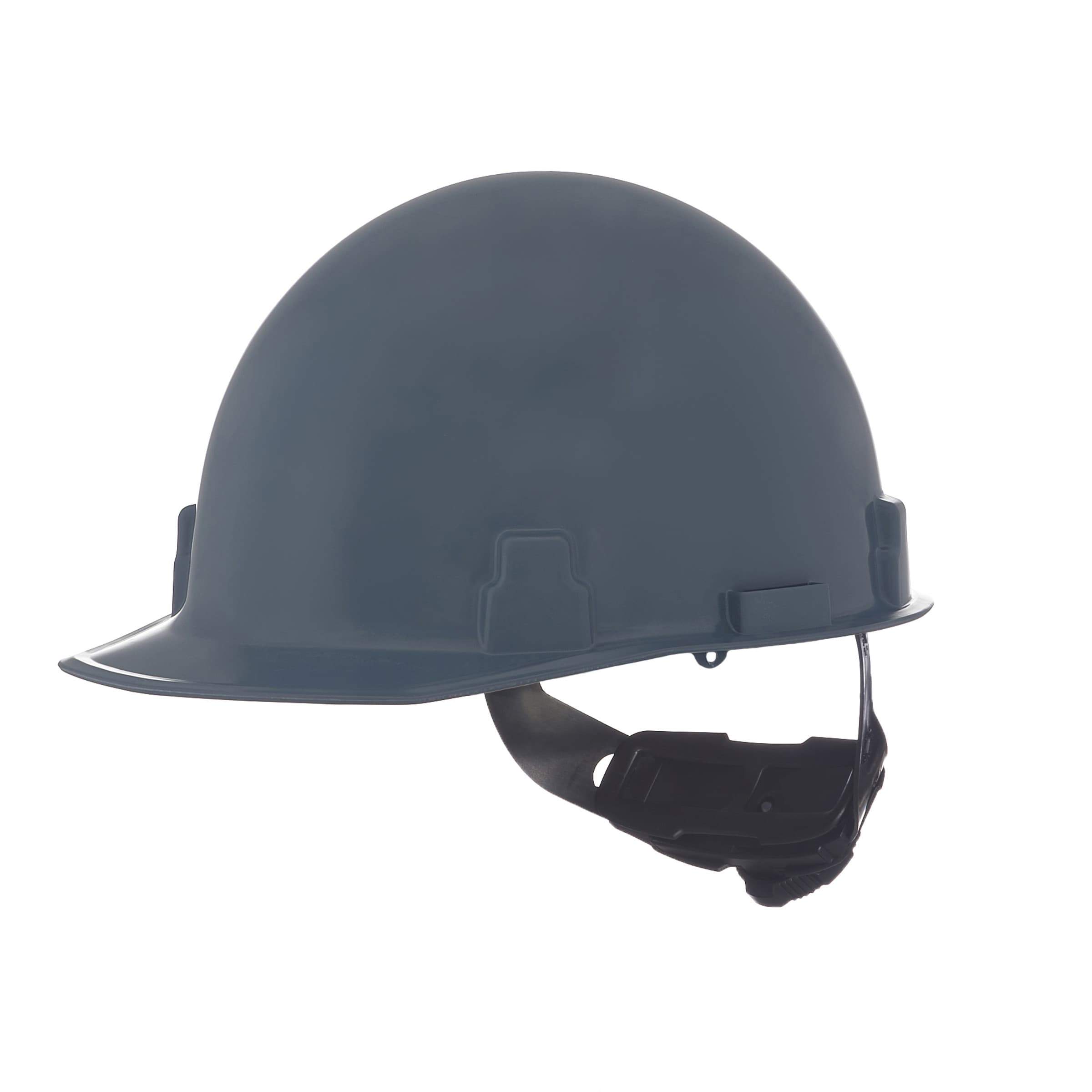 MSA Thermalgard Protective Cap, Steel Gray, W/Fas-Trac Iii Suspension