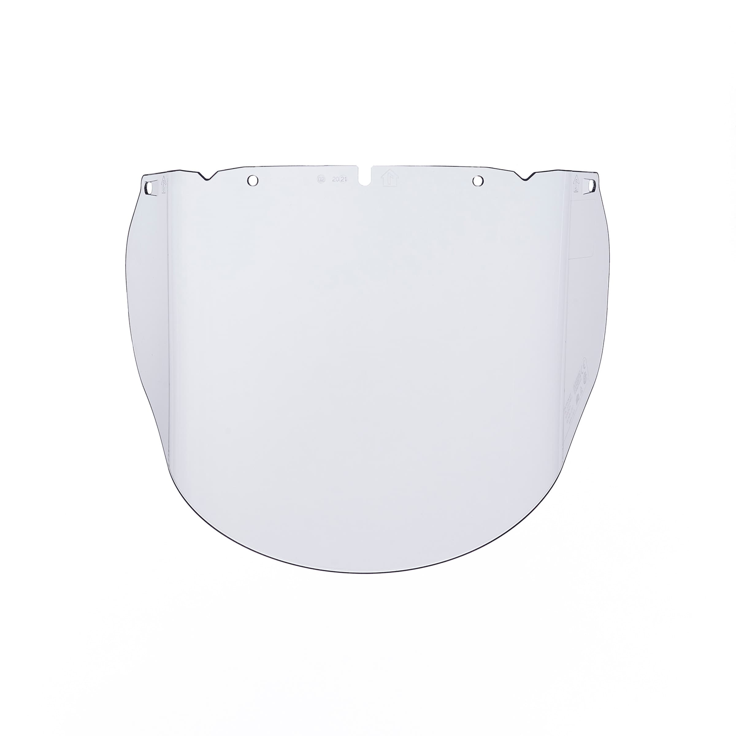 MSA V-Gard Visor, Propionate, Clear, Molded, (9.25"X18"X.098")