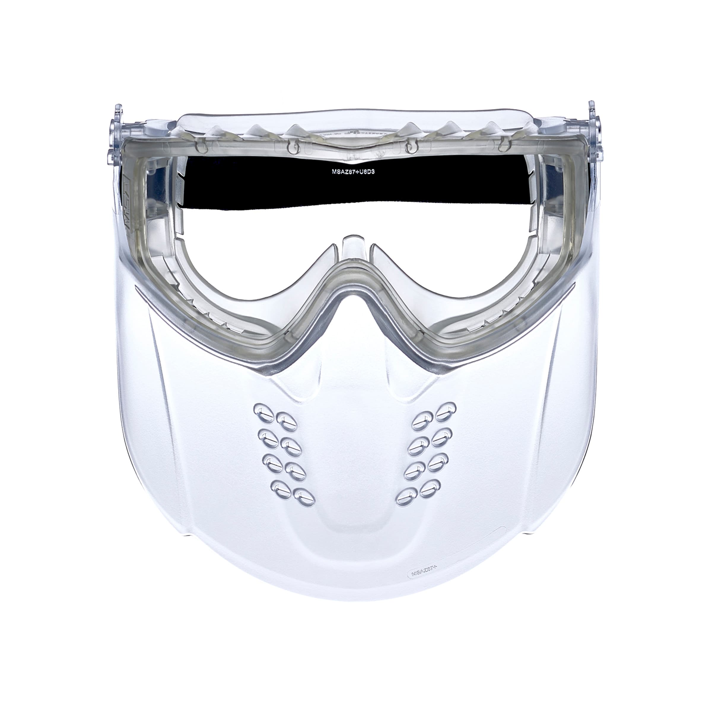 MSA Sightgard Vertoggle Safety Goggles/Faceshield Combination, Clear, Anti-Fog