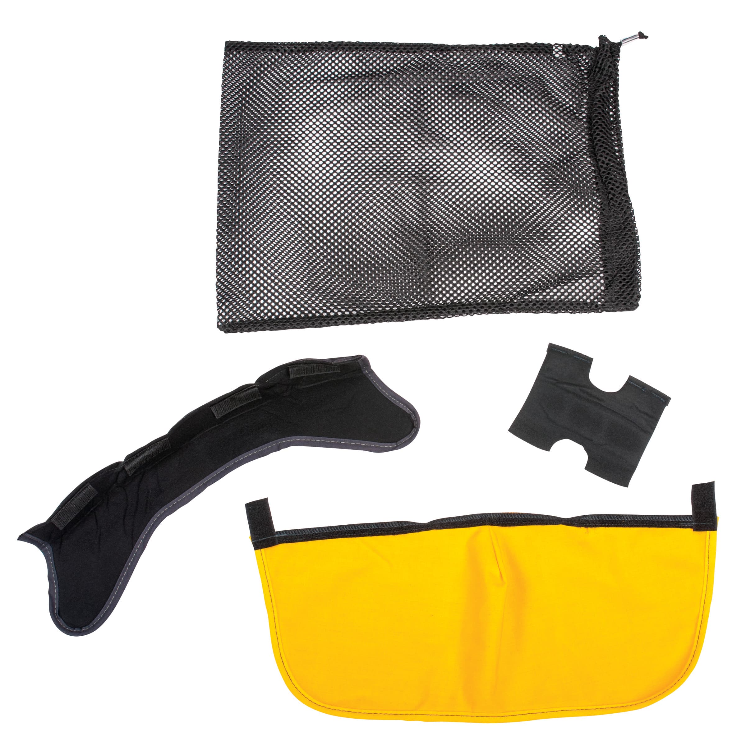 MSA Soft Goods Kit: Standard Liner, Yellow Nomex Ear Lap Ratchet Pad, Velcro Tabs, Mesh Laundering Bag For All Cairns Helmets, Except N5A, N6A, 880 And 1010/1044 Manufactured Before Nov. 1, 2015.