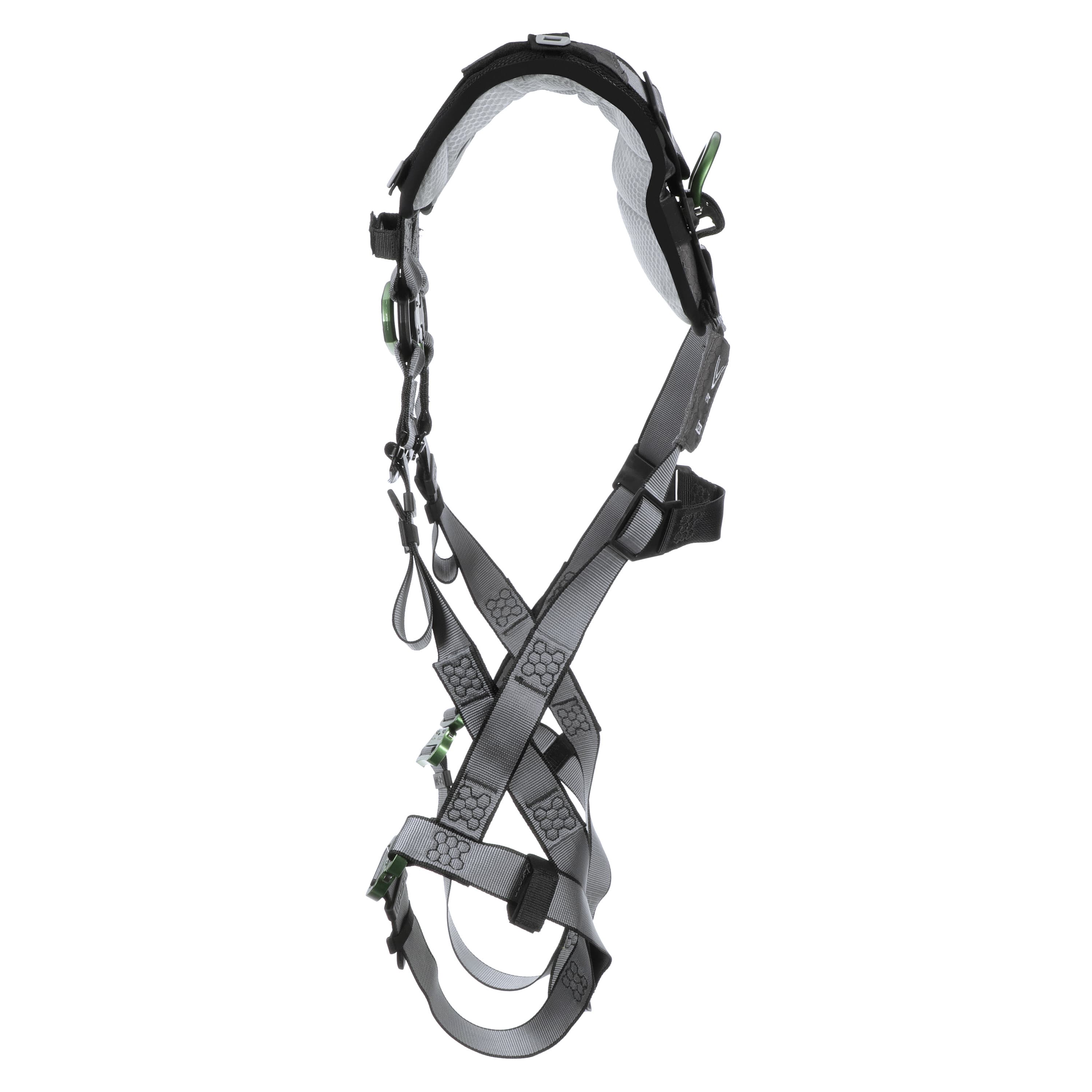 MSA V-Fit Harness, Extra Small, Back & Chest D-Rings, Quick-Connect Leg Straps, Shoulder Padding_1