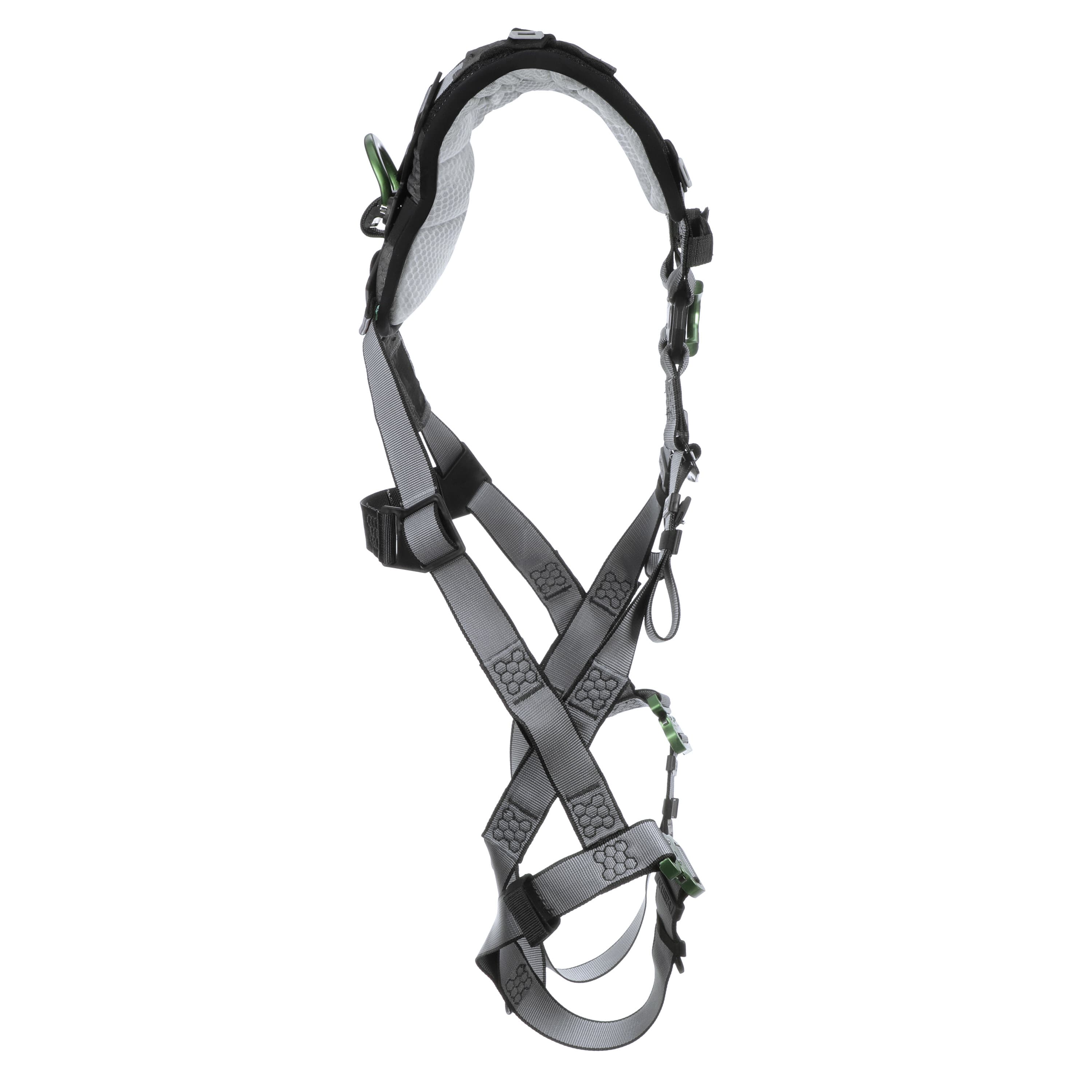 MSA V-Fit Harness, Extra Small, Back & Chest D-Rings, Quick-Connect Leg Straps, Shoulder Padding_3