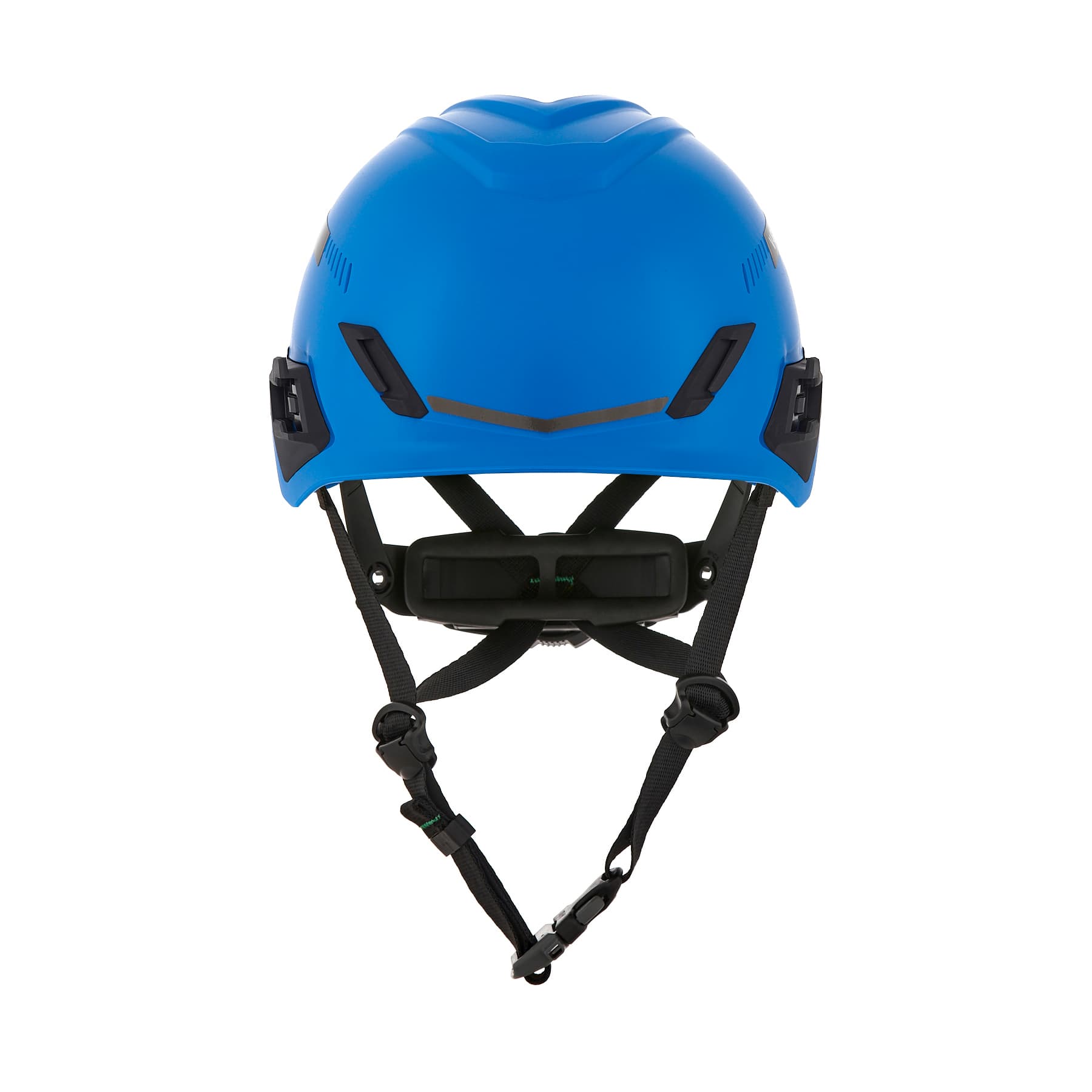 MSA V-Gard H1 Safety Helmet, Trivent, Blue, Fas-Trac Iii Pivot, Ansi, En12492_1
