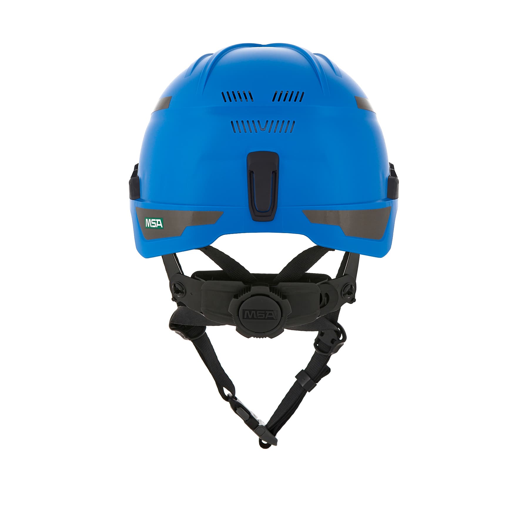 MSA V-Gard H1 Safety Helmet, Trivent, Blue, Fas-Trac Iii Pivot, Ansi, En12492_2