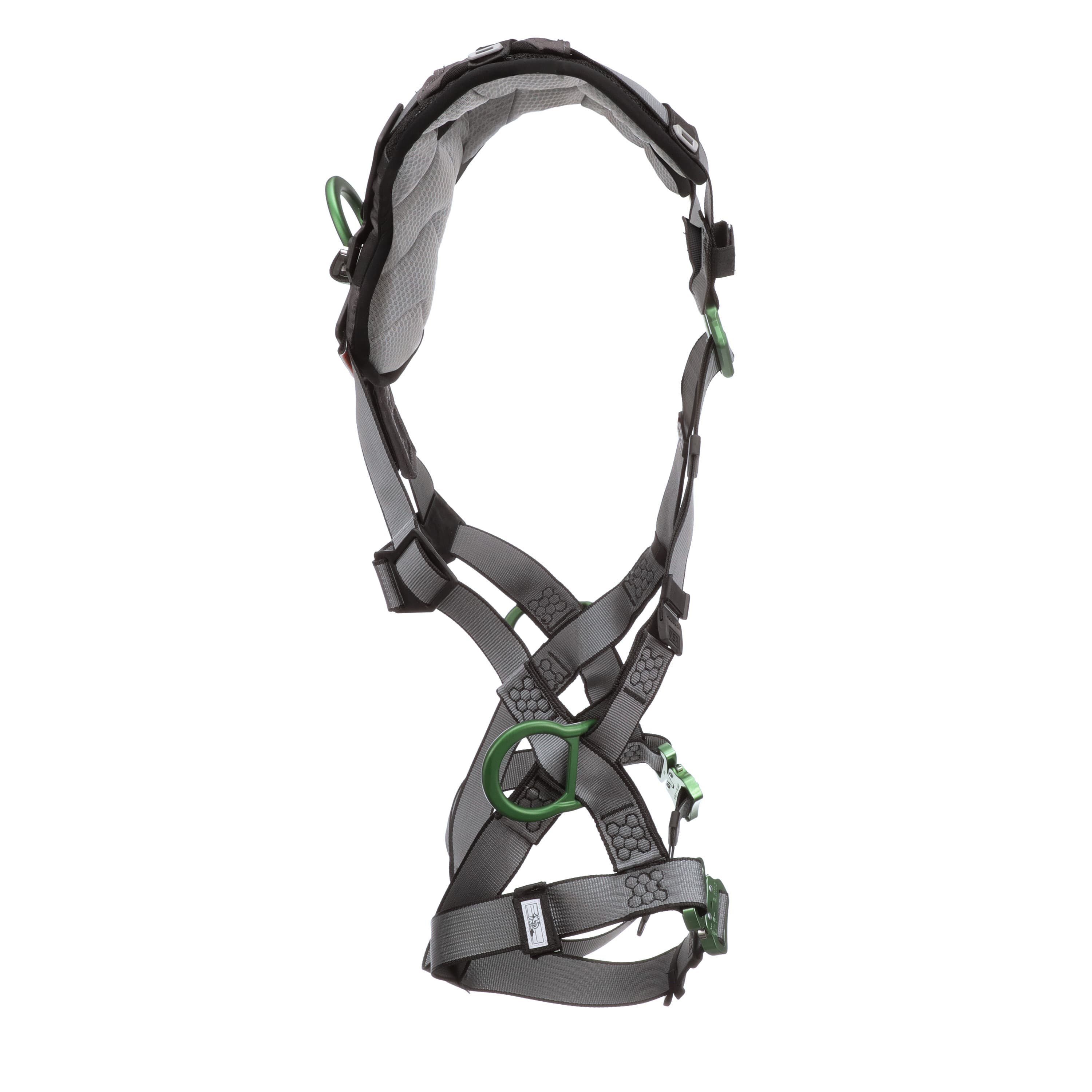 MSA V-Fit Harness, Extra Small, Back & Hip D-Rings, Quick-Connect Leg Straps, Shoulder Padding_1