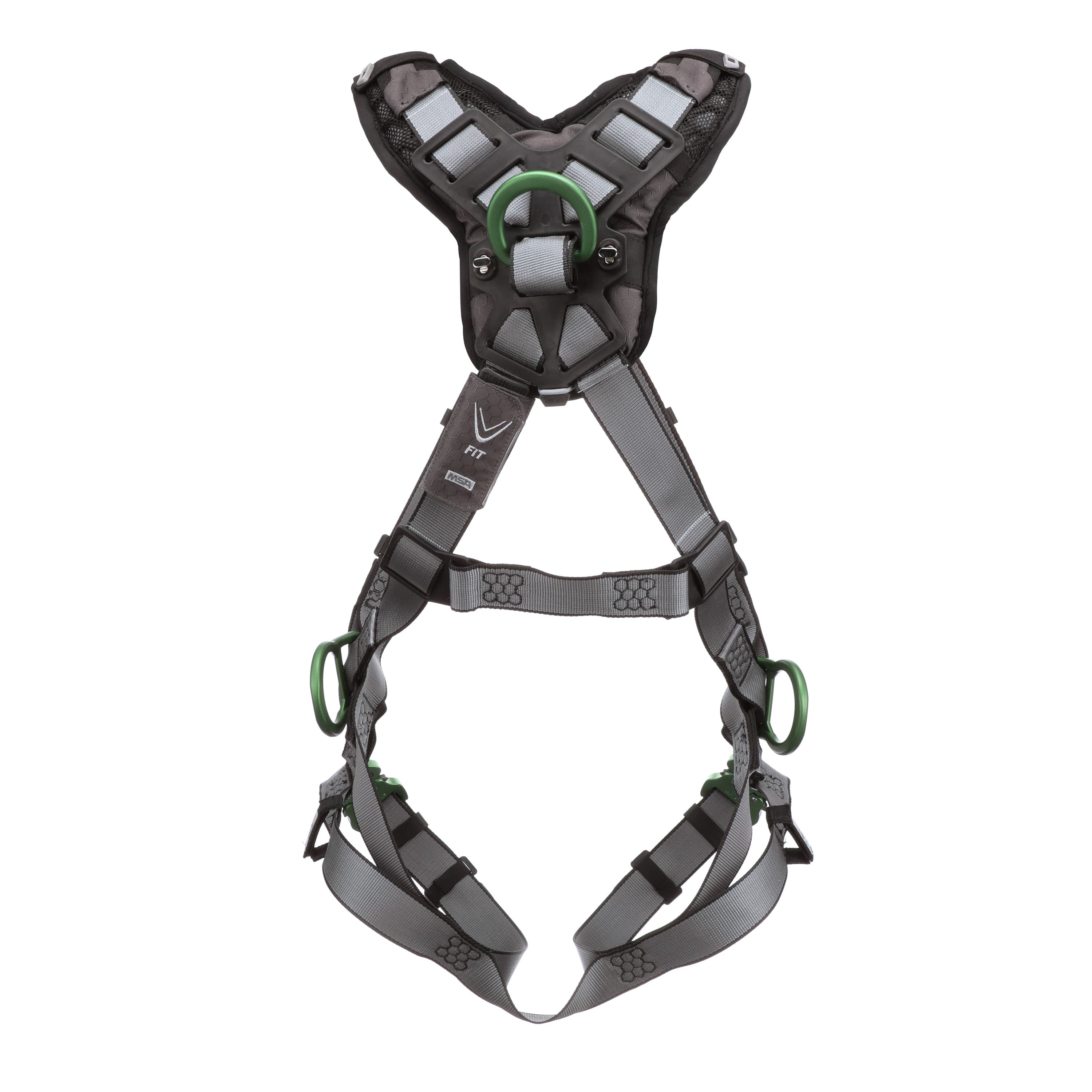 MSA V-Fit Harness, Extra Small, Back & Hip D-Rings, Quick-Connect Leg Straps, Shoulder Padding_3