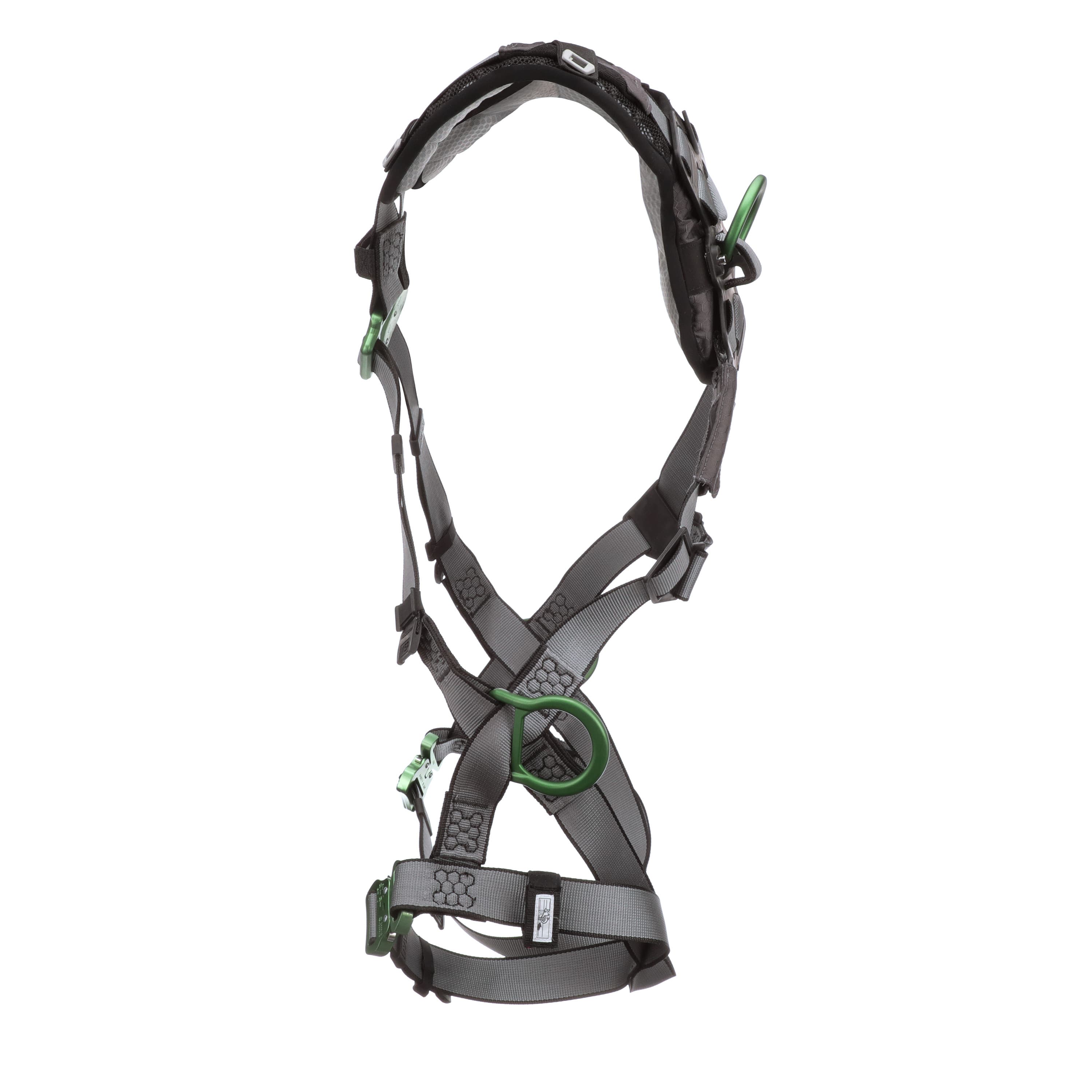 MSA V-Fit Harness, Extra Small, Back & Hip D-Rings, Quick-Connect Leg Straps, Shoulder Padding_4