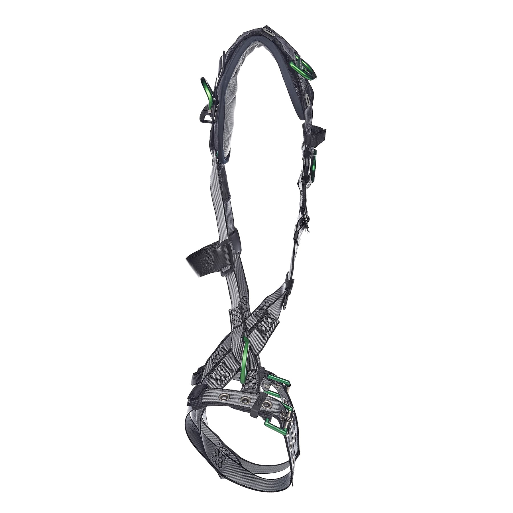 MSA V-Fit Harness, Extra Small, Back, Chest, Hip & Shoulder D-Rings, Tongue Buckle Leg Straps, Shoulder Padding_13