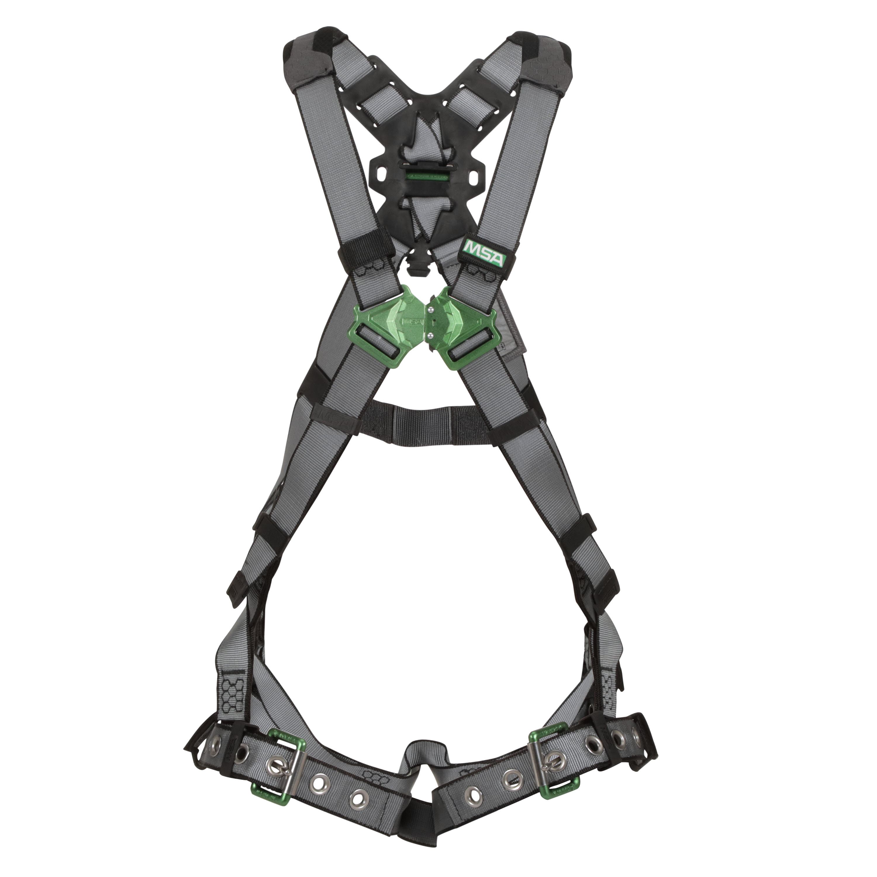 MSA V-Fit Harness, Standard, Back D-Ring, Tongue Buckle Leg Straps_1