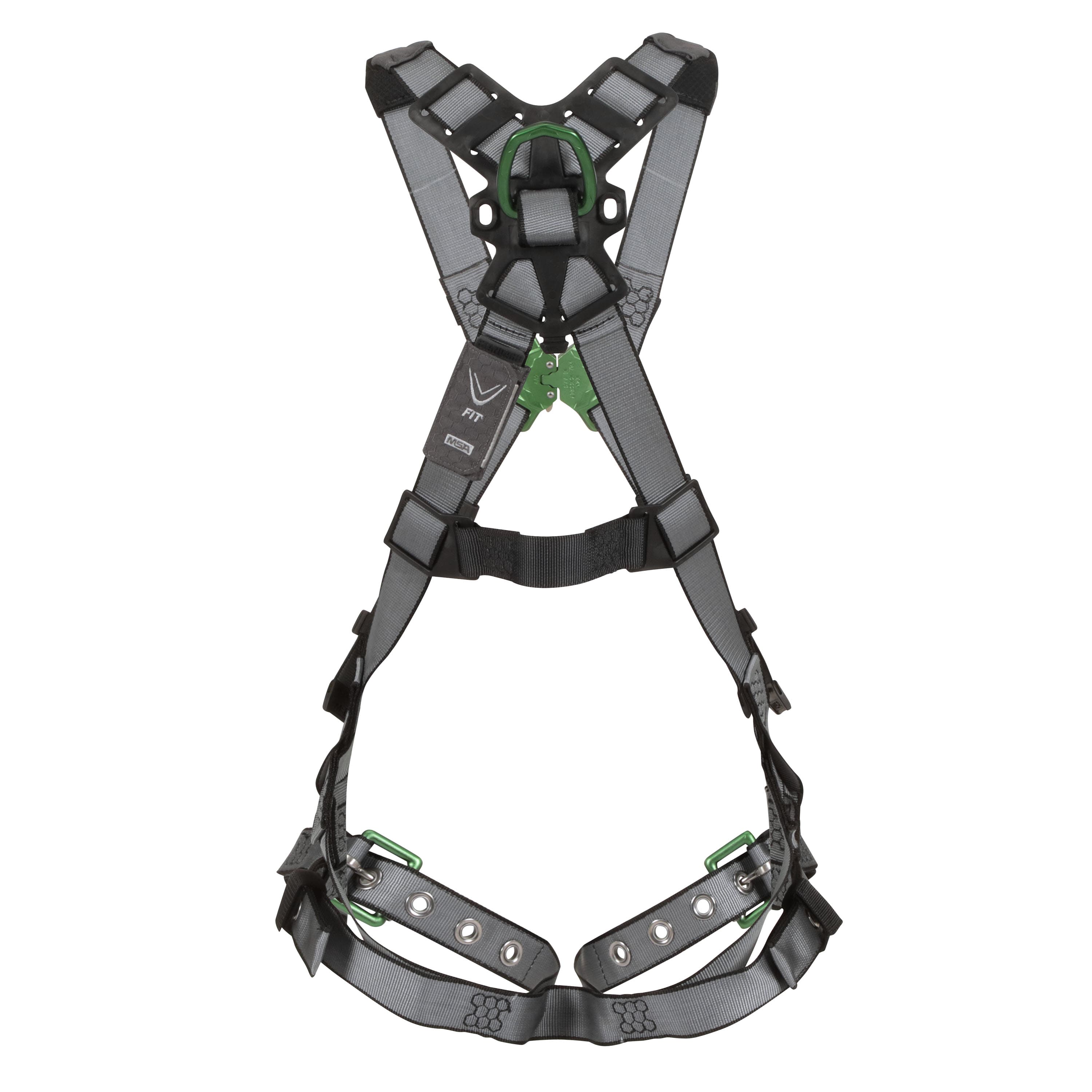 MSA V-Fit Harness, Standard, Back D-Ring, Tongue Buckle Leg Straps_10