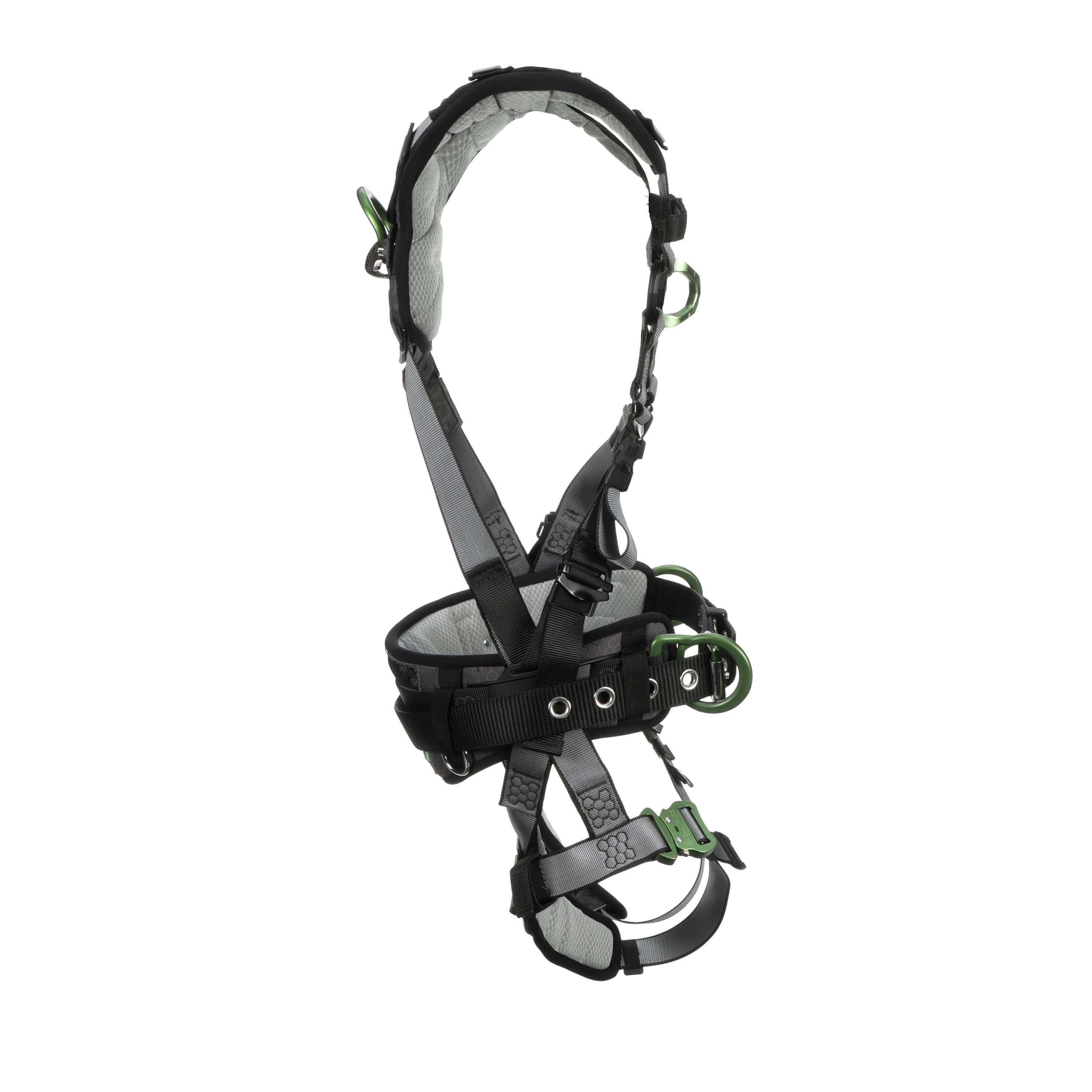 MSA V-Fit Construction Harness, Extra Large, Back & Hip D-Rings, Quick-Connect Leg Straps, Shoulder & Leg Padding_5