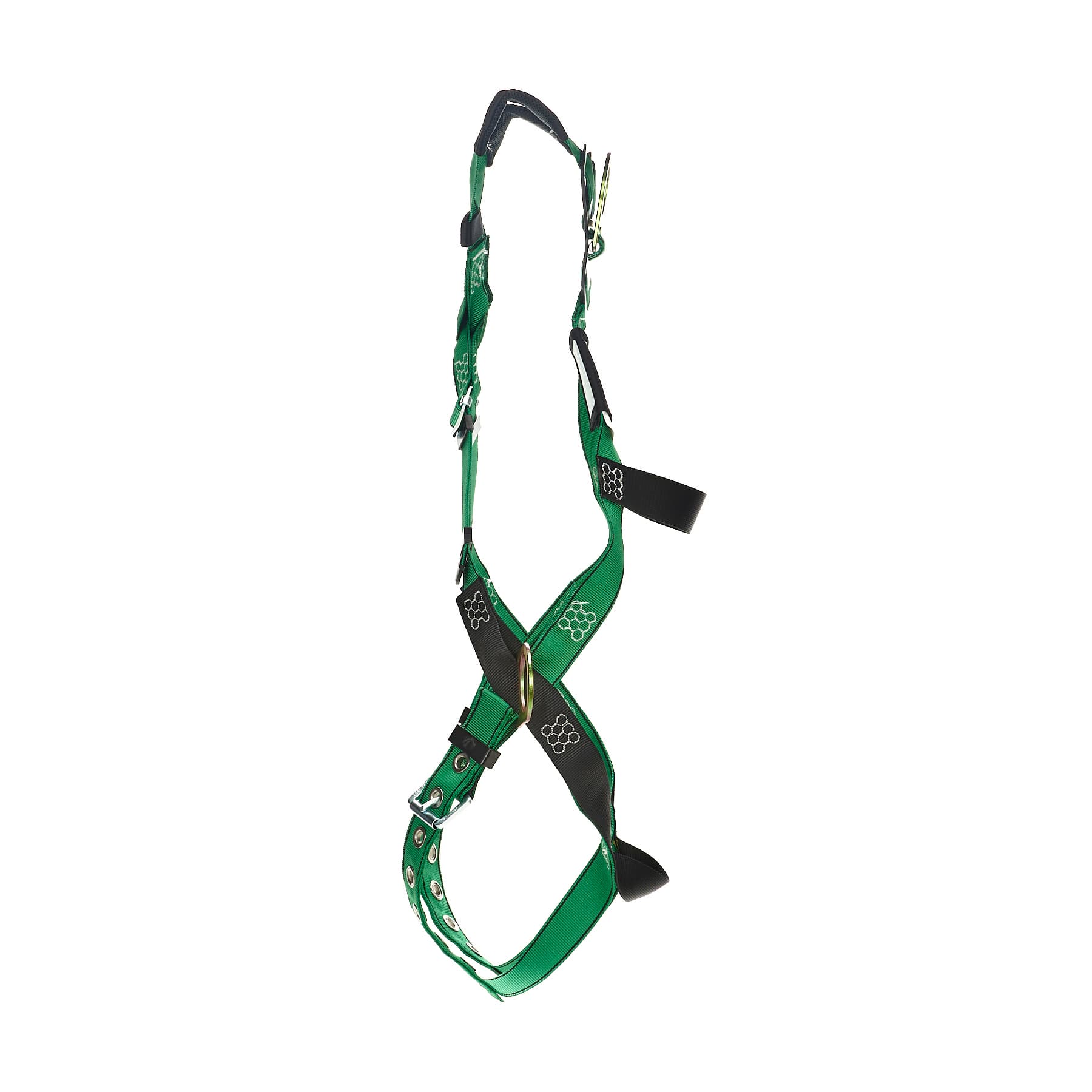 MSA V-Form Harness, Extra Small, Back & Hip D-Rings, Tongue Buckle Leg Straps Quick Connect Chest Buckle_1