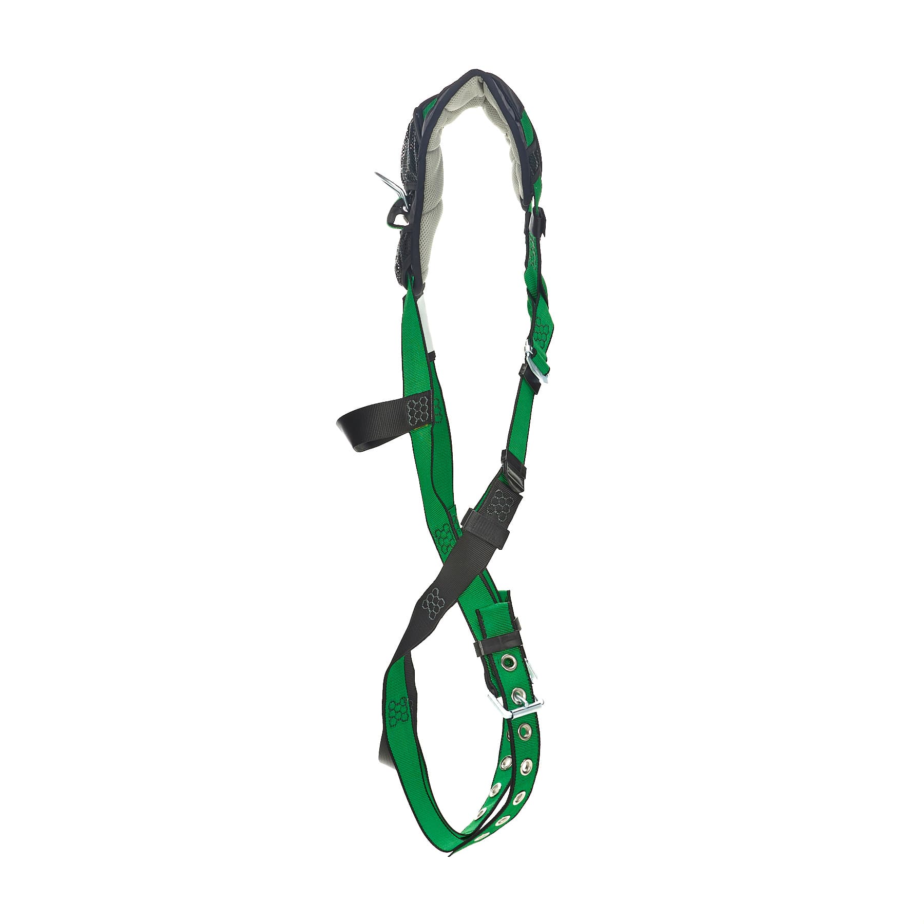 MSA V-Form+ Harness, Extra Large, Back D-Ring, Tongue Buckle Leg Straps_3