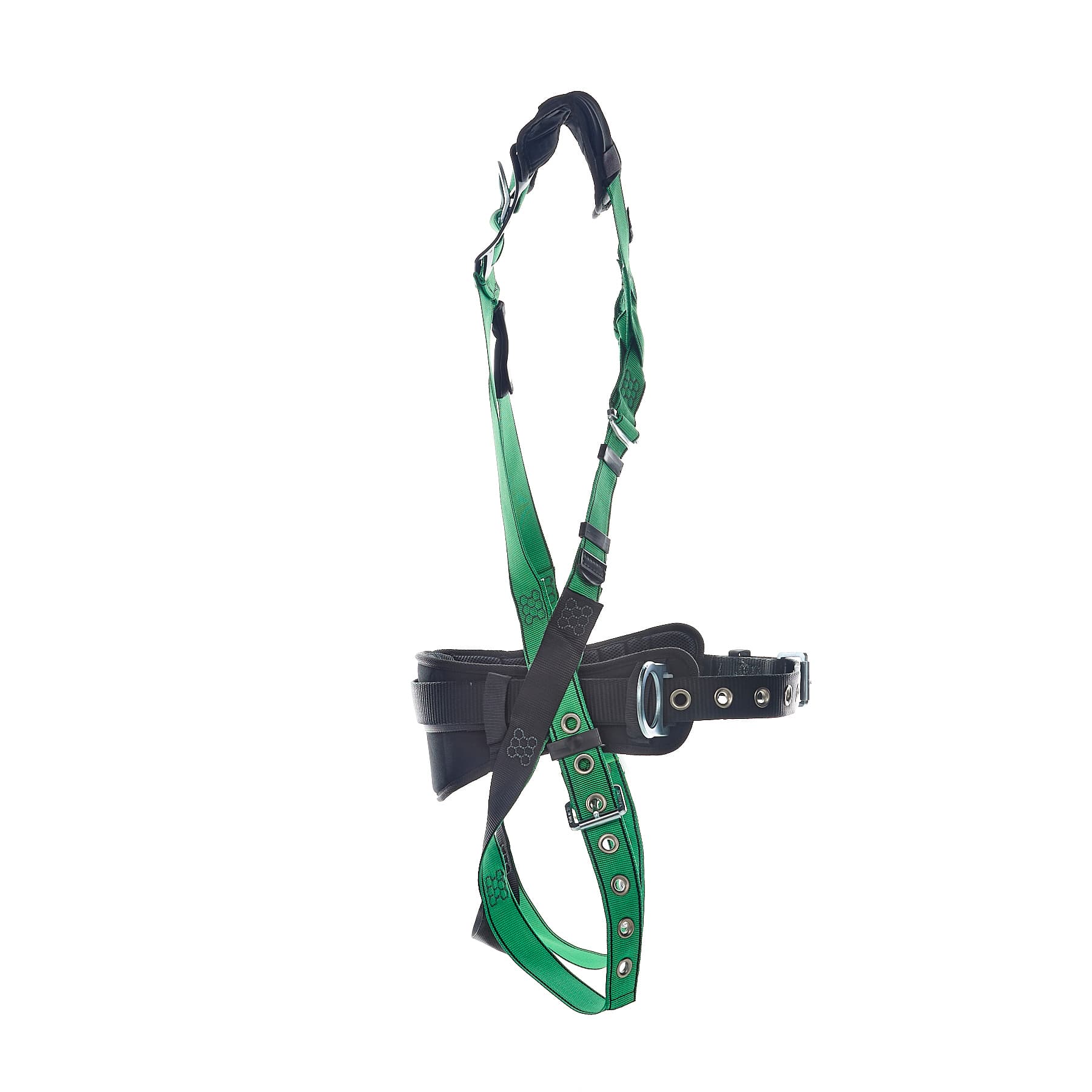 MSA V-Form Construction Harness, Standard, Back & Hip D-Ring, Tongue Buckle Leg Straps, Shoulder Paddingquick Connect Chest Buckle_1