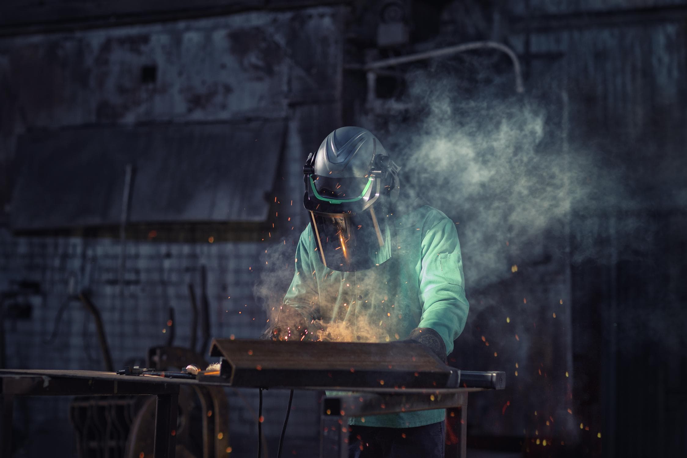 MSA V-Gard H1 Pro Safety Helmet, Novent, Hi-Viz Y/G, Fas-Trac Iii H1, No Reflective Stripes, Ansi, Meets En 12492 (Energy Impact, Penetration, And Retention)_1