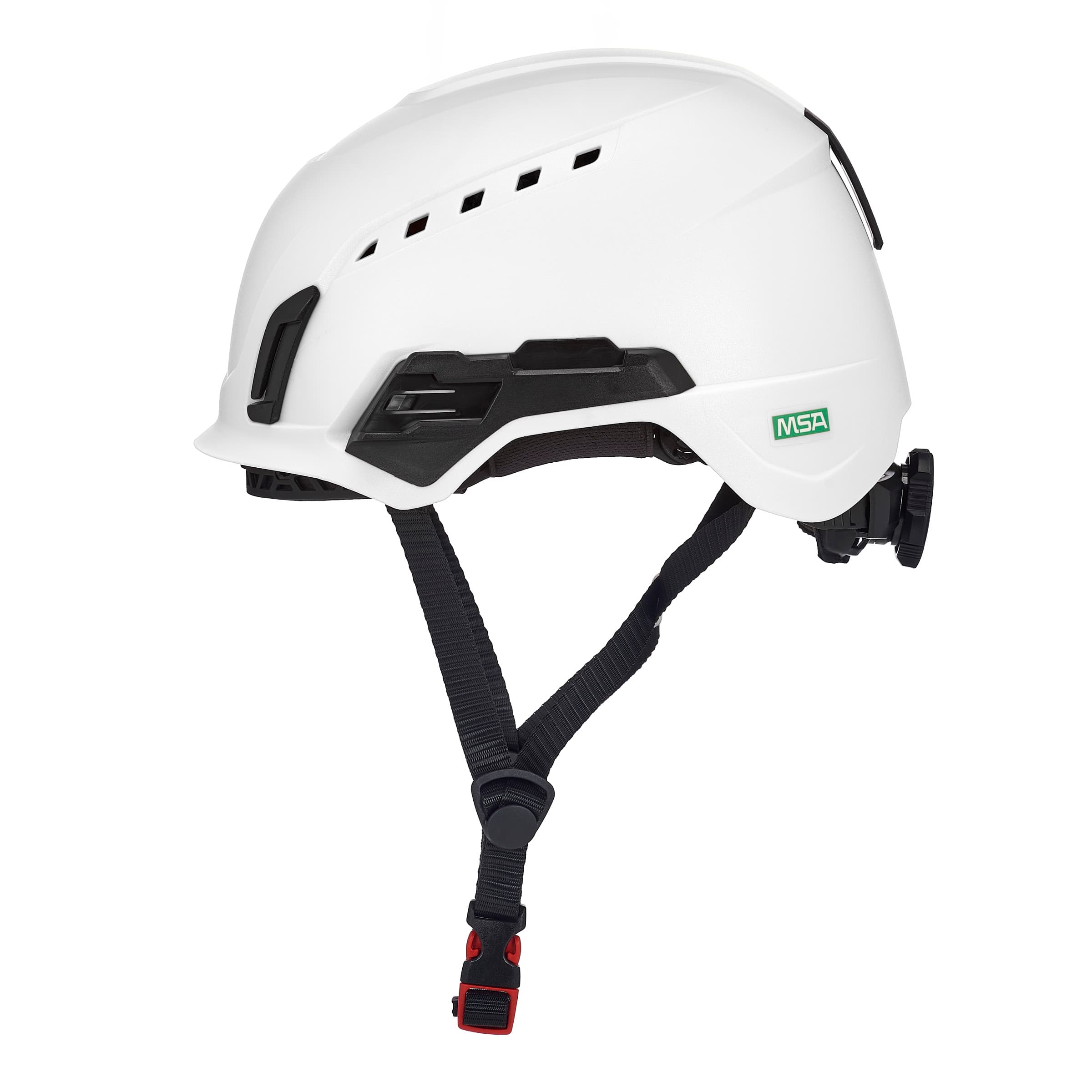 MSA V-Gard H2 Safety Helmet, Vented, White