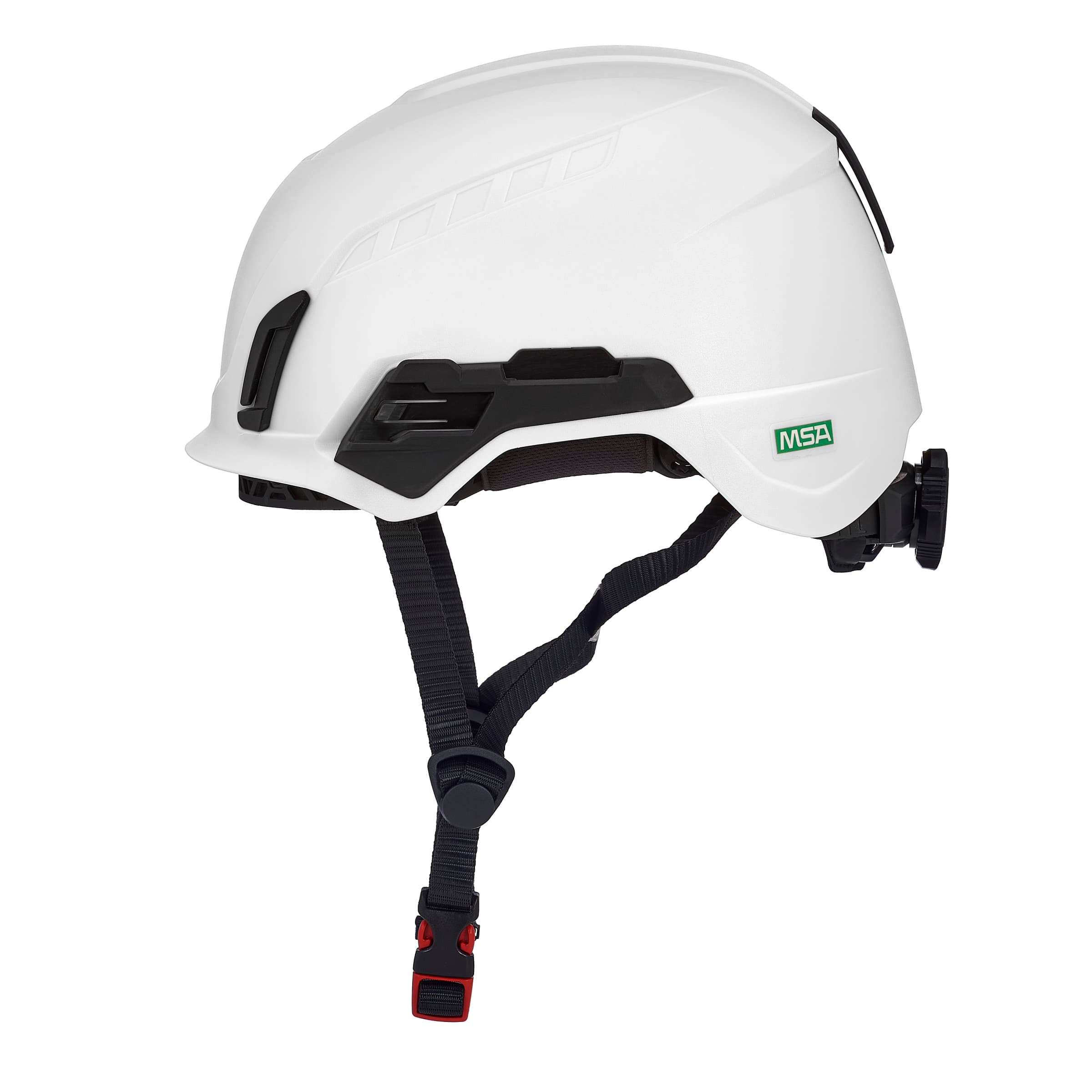 MSA V-Gard H2 Safety Helmet, Non-Vented, White