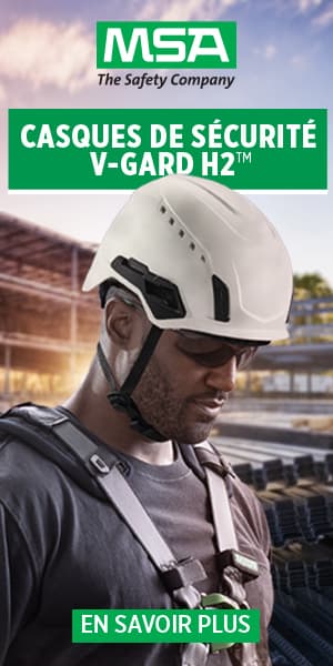 MSA V-Gard H2 Safety Helmet, Mips, Non-Vented, Black_8