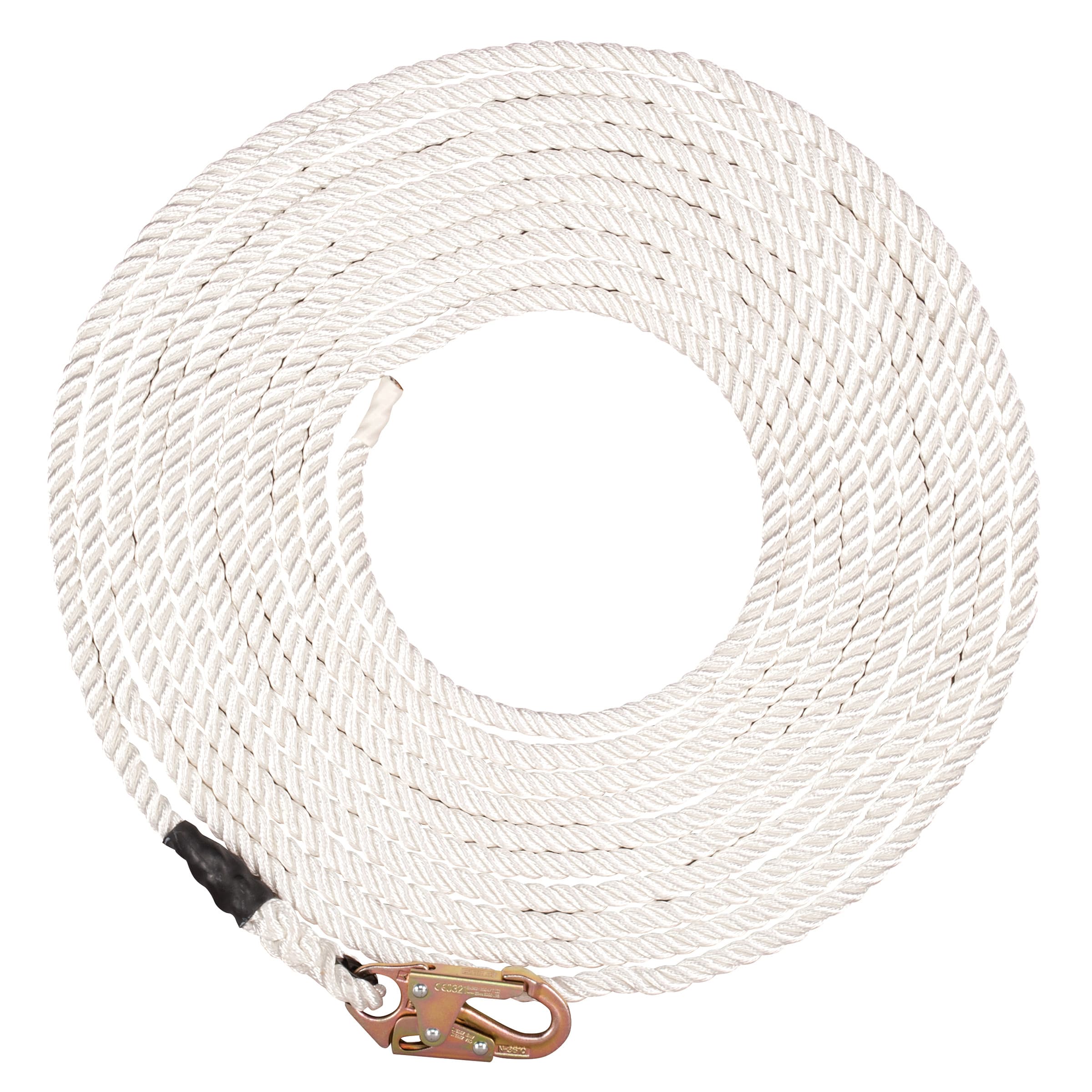 MSA Polyester Rope Vertical Lifeline With 36C Snaphook, 25Ft, Ansi