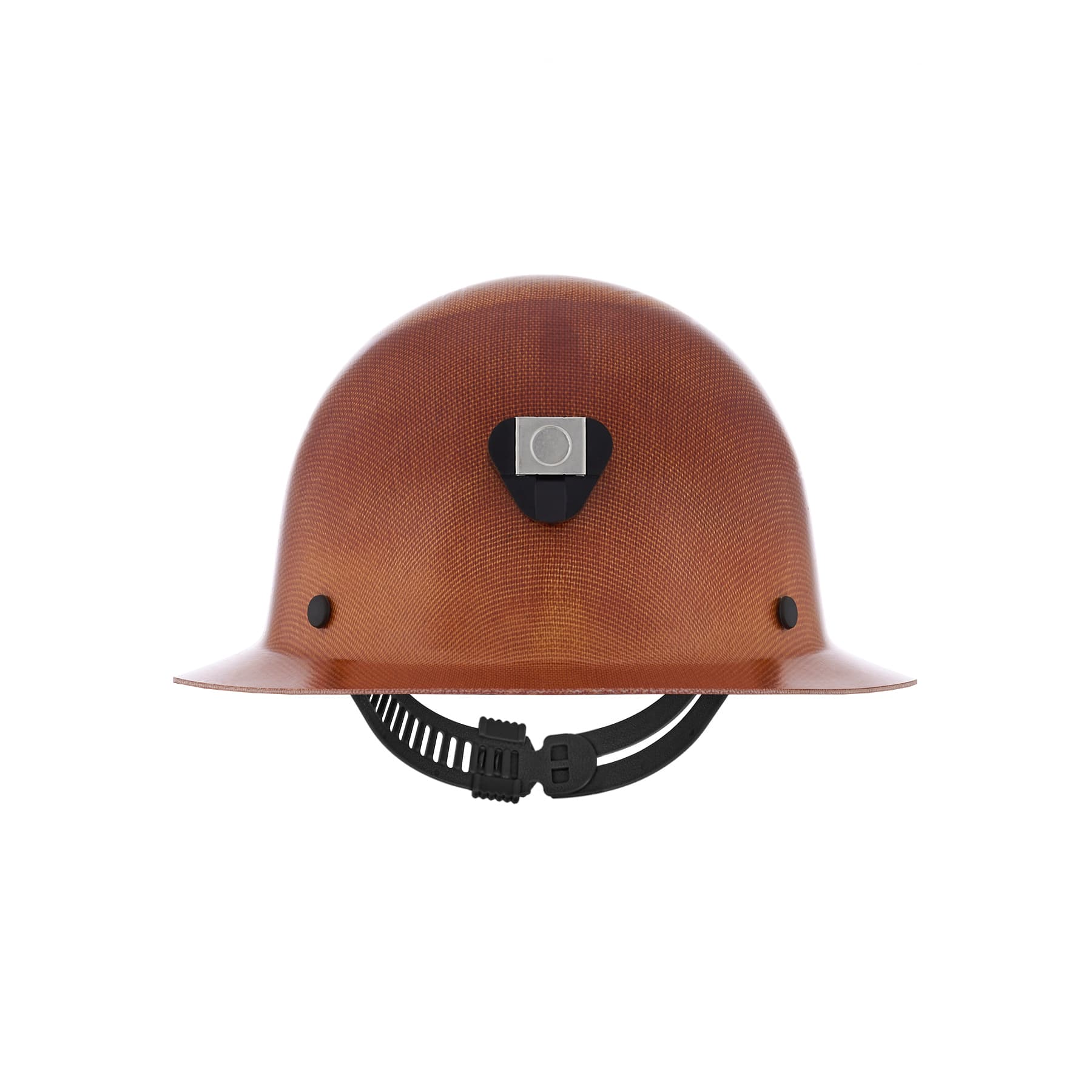 MSA Skullgard Protective Hat Natural Tan - W/ Staz-On Suspension, Lamp Bracket And Cord Holder, Standard_2