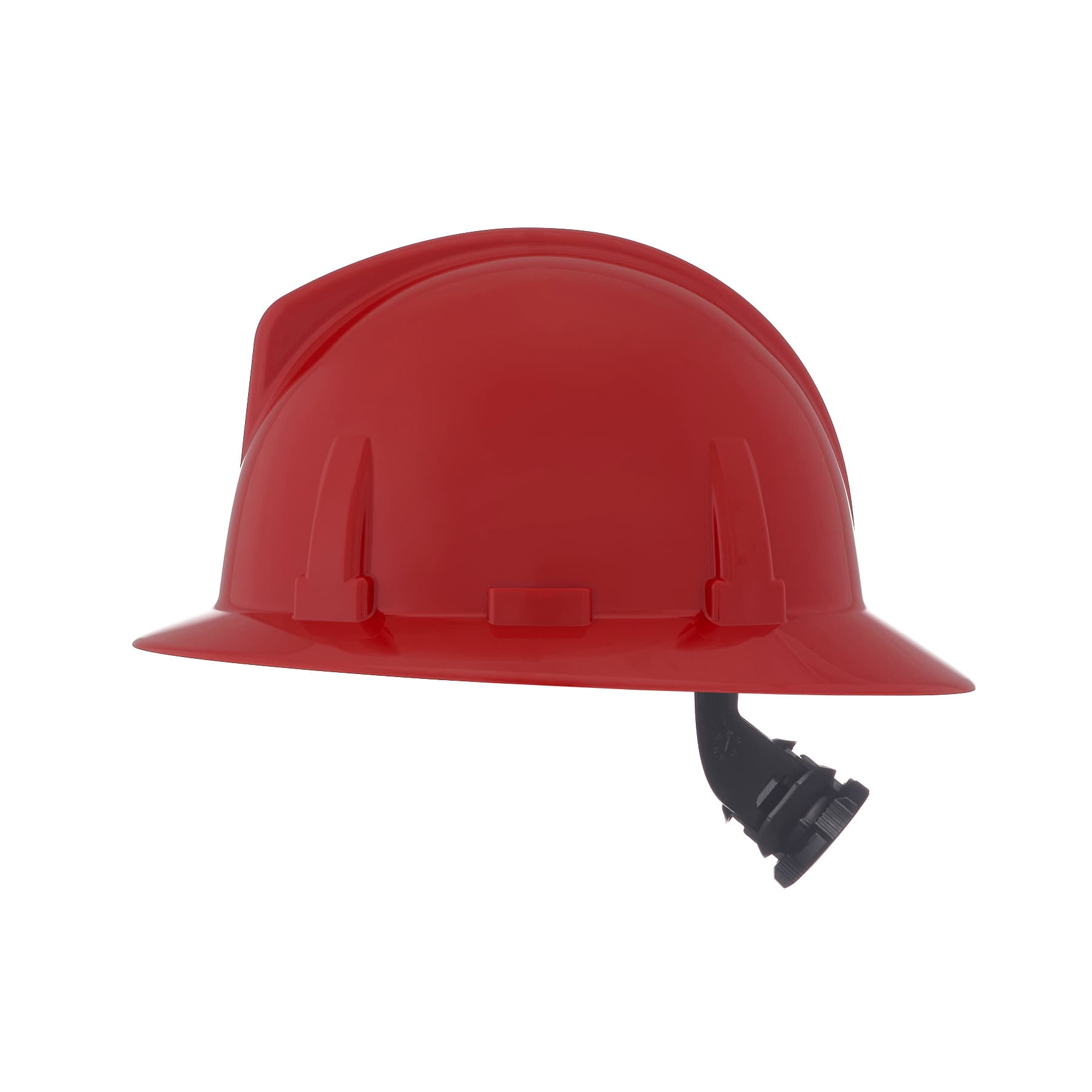 MSA Hat, Topgard, Fas-Trac Iii, Red_3