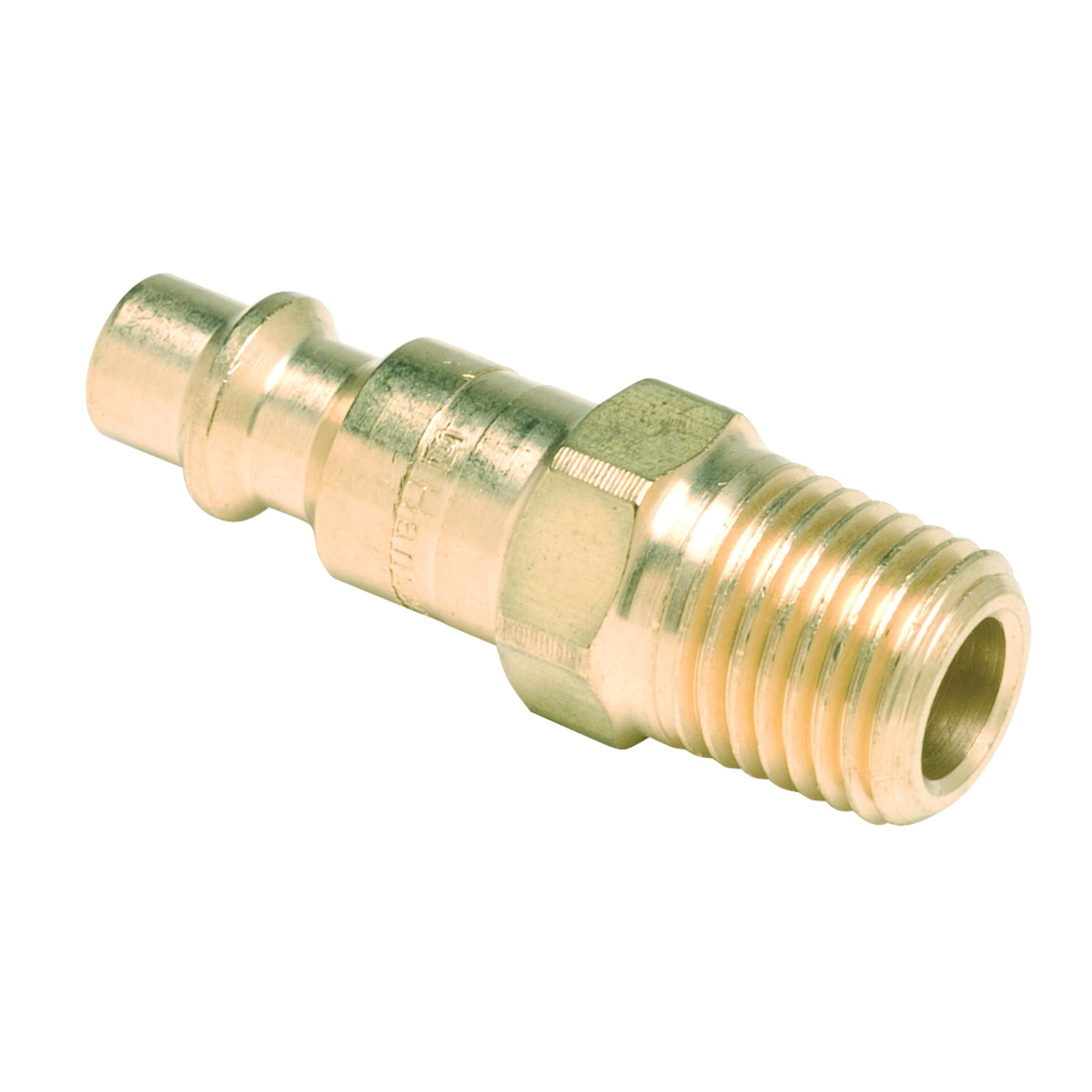 MSA Male Plug W/Male 1/4" Npt (Used When Connecting Inlet Pressure Gauge), Hansen (Br)