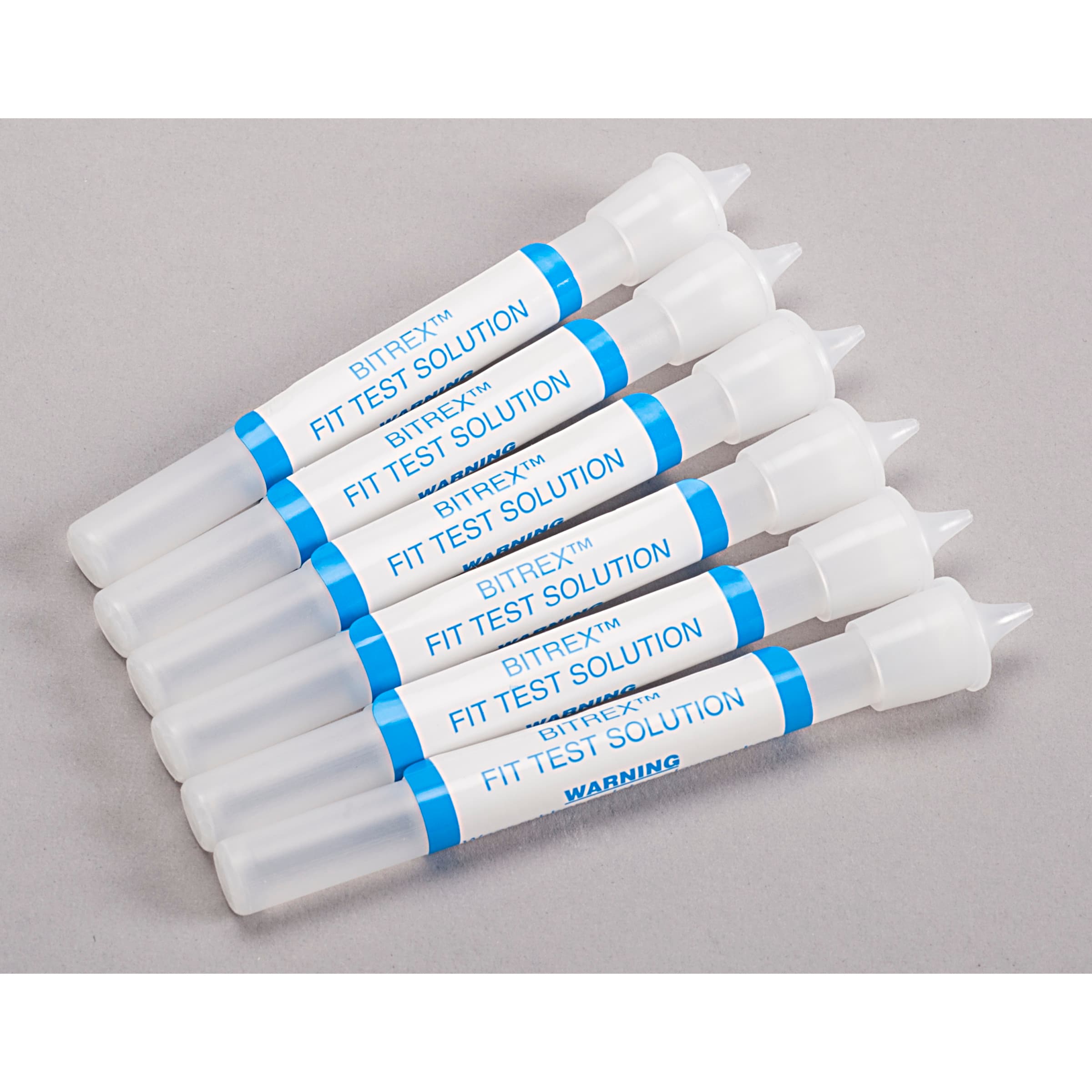 MSA Bitrex Replacement Fit-Test Solution, 6 Tubes/Bx Diluted Solution