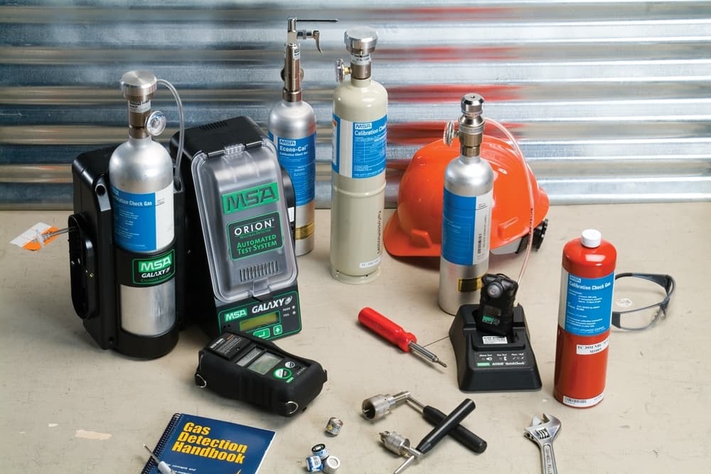 MSA Calibration Cylinder, Gas, 100 L, Non-Reactive, (Ch4)-2.5%, (O2)-15%, (Co)-60 Ppm_2