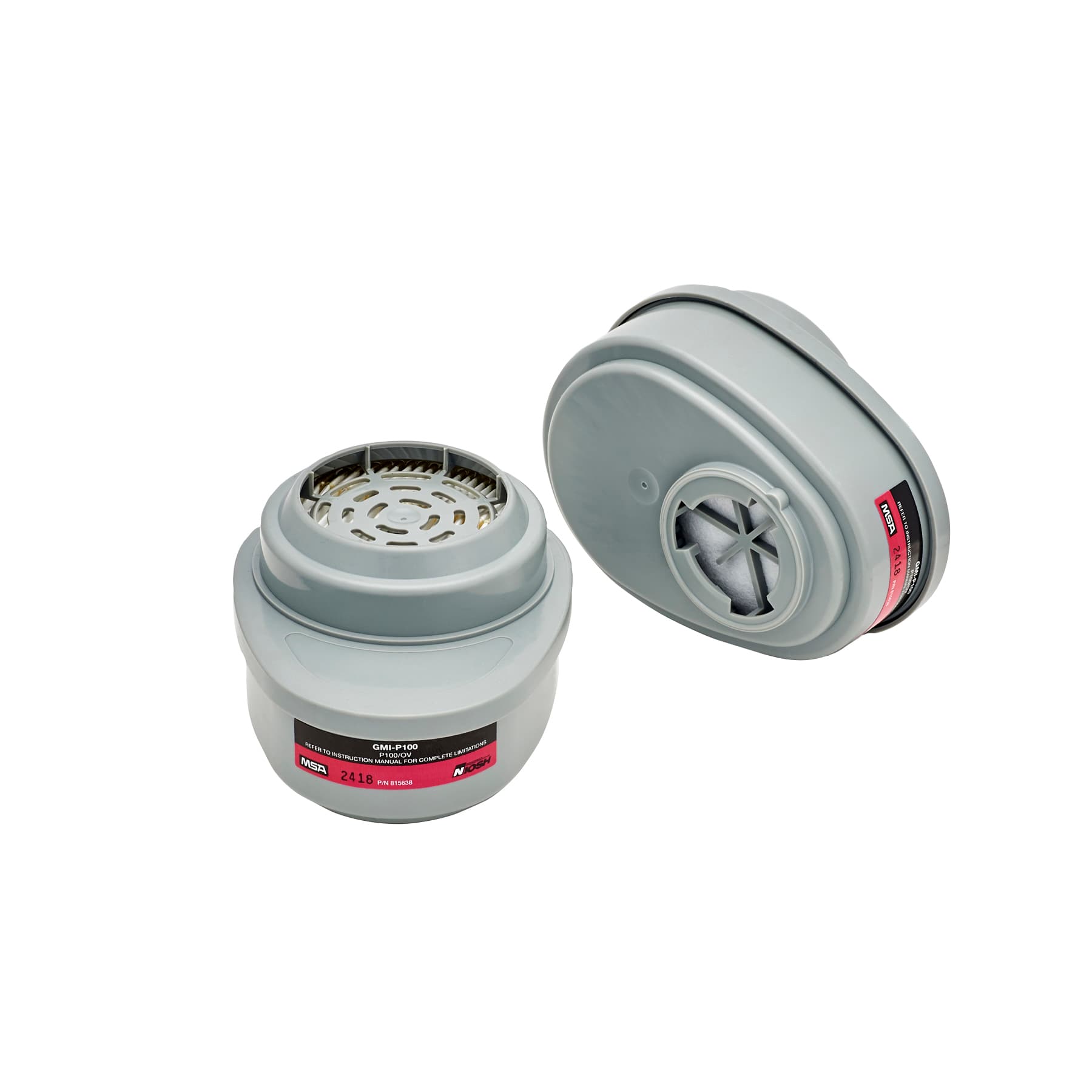 MSA Cartridges,Advantage,Gmi-P100,2/Pkg_1