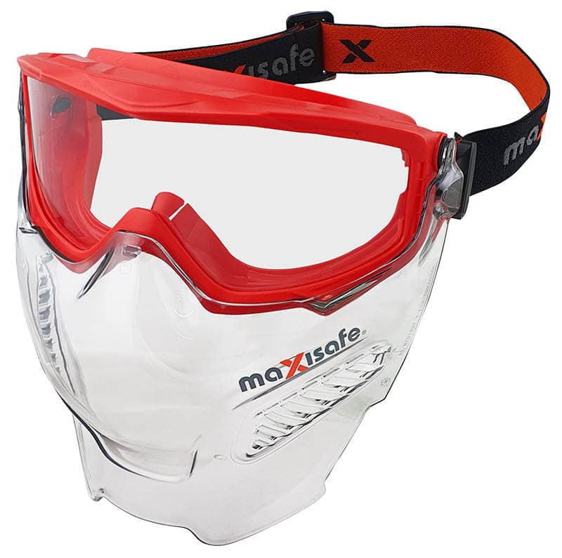 Maxisafe Maxipro Safety Goggle & Visor Combo_0