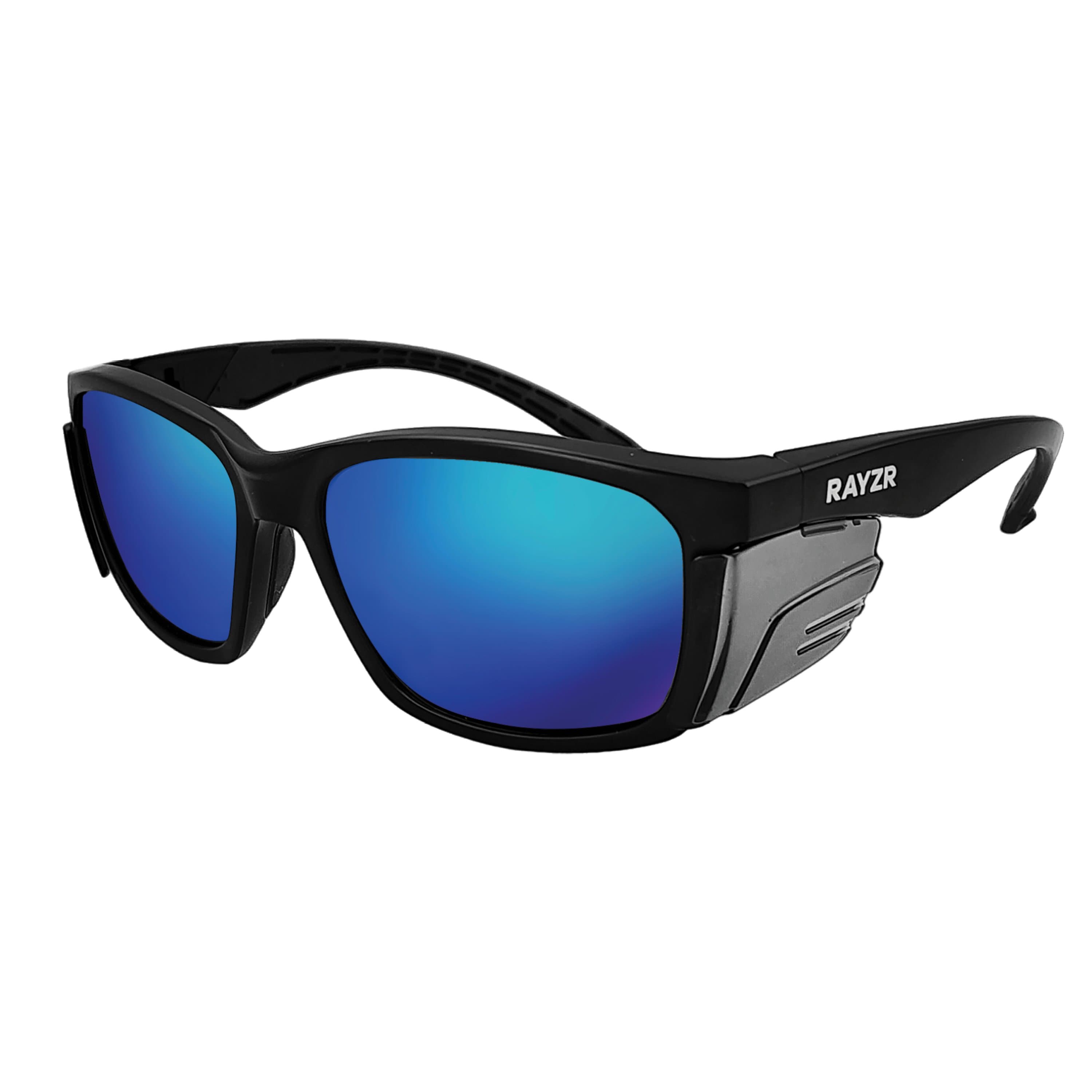 Maxisafe Rayzr Safety Glasses (Matte Black Frame)