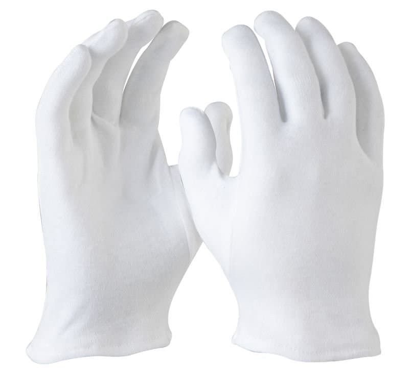 Maxisafe Interlock Cotton Glove With Hemmed Cuff