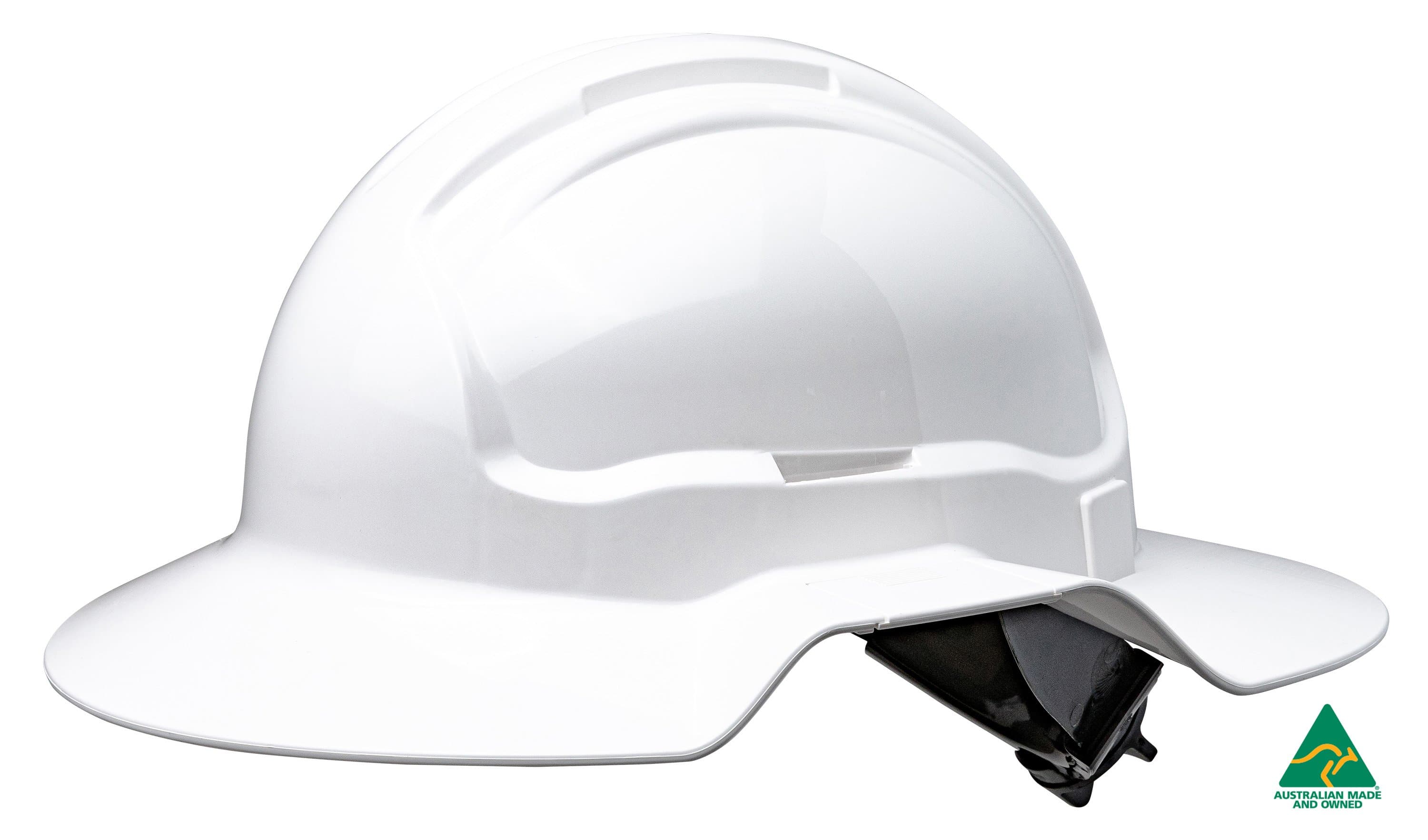 Maxisafe Tuffgard Broad Brim Non-Vented With Ratchet Harness