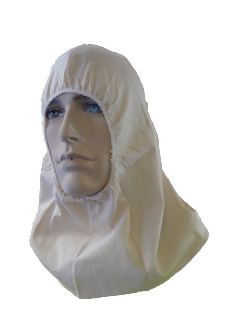 Maxisafe Calico Hoods With Elastic Face Opening