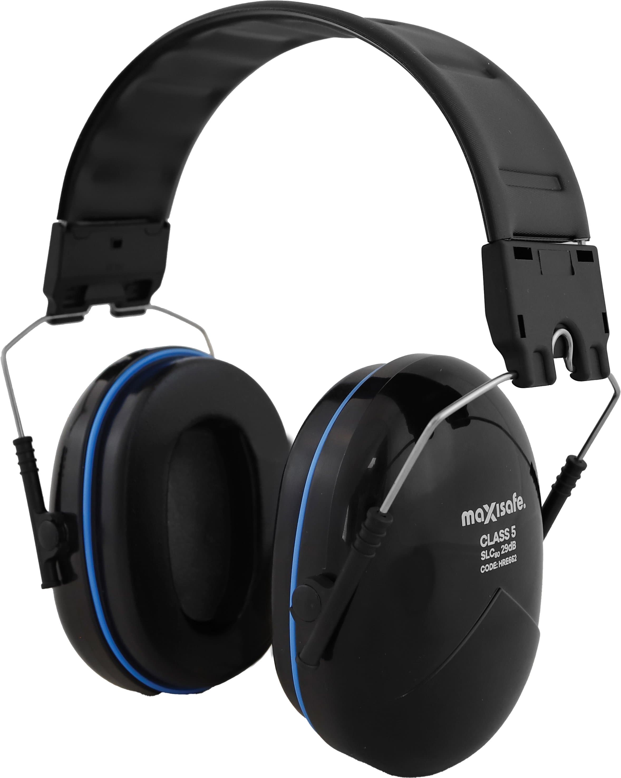 Maxisafe Slimline Headband Earmuff 29Db - Class 5  - Blue_0