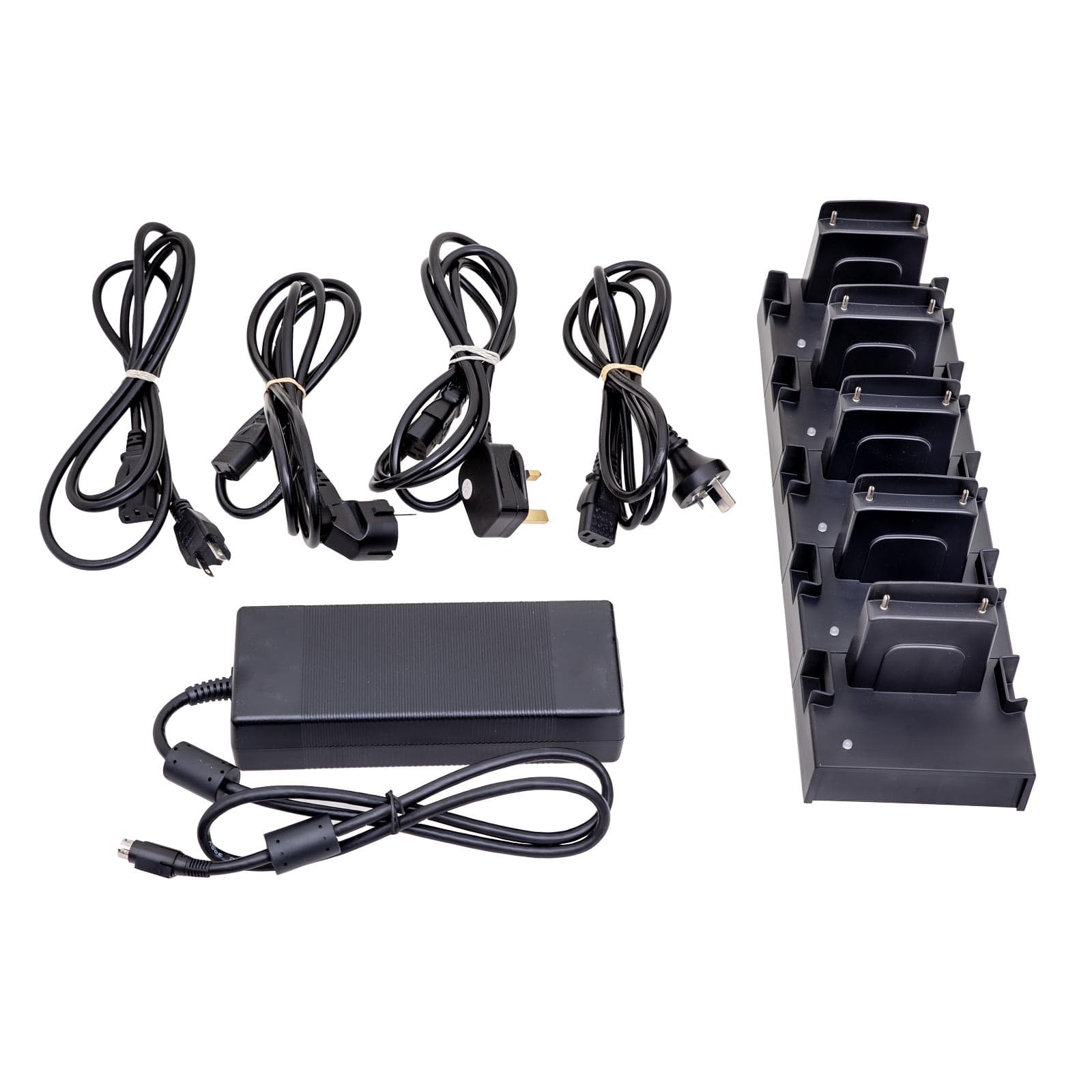 Maxisafe Multicharger For Aergo - 5 Slots, Incl. Power Supply And Ac Cords