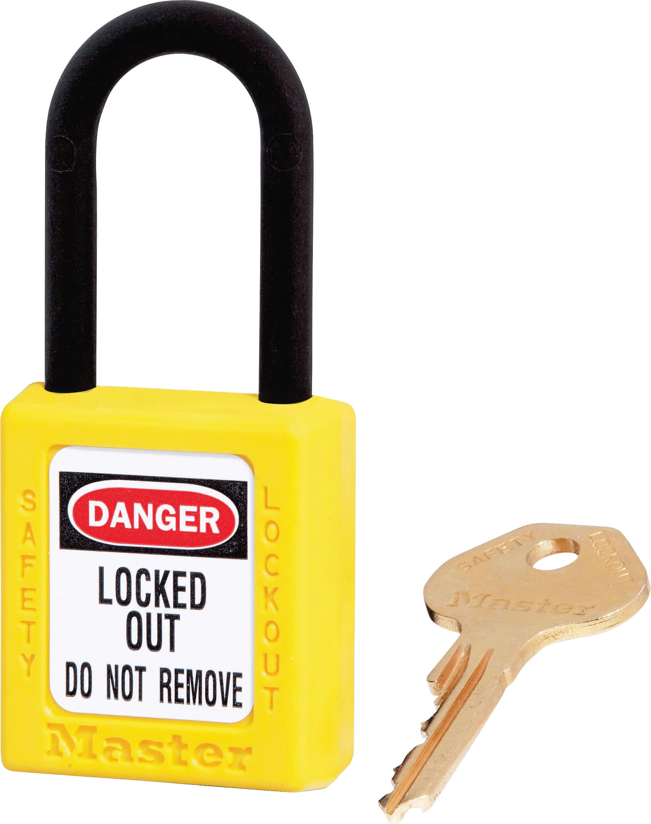 Master Lock Safety Padlock 406 KD Yellow