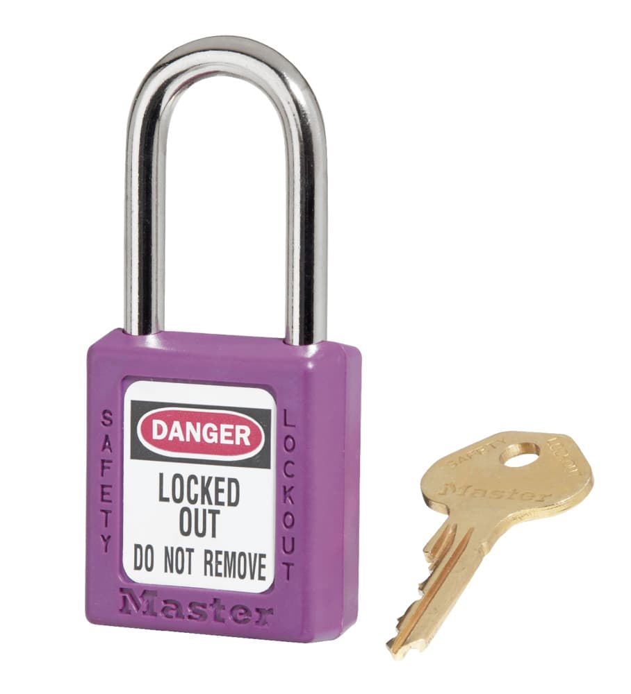 Master Lock Safety Padlock 410 3XX1901 Purple