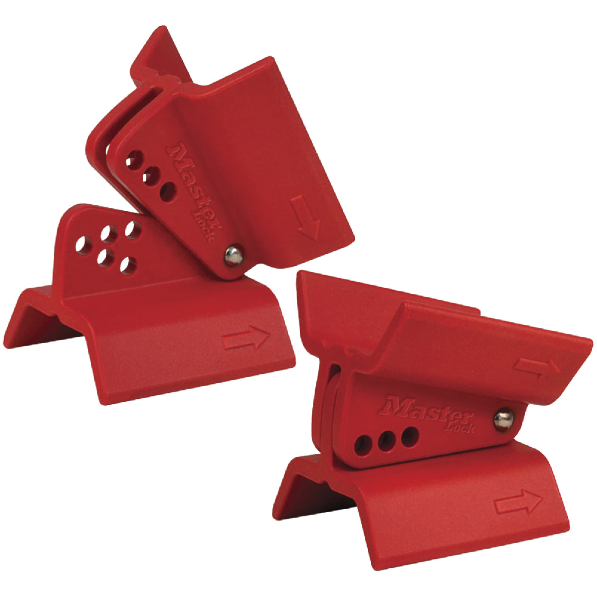 Master Lock Valve Butterfly Lockout W/Out Cable