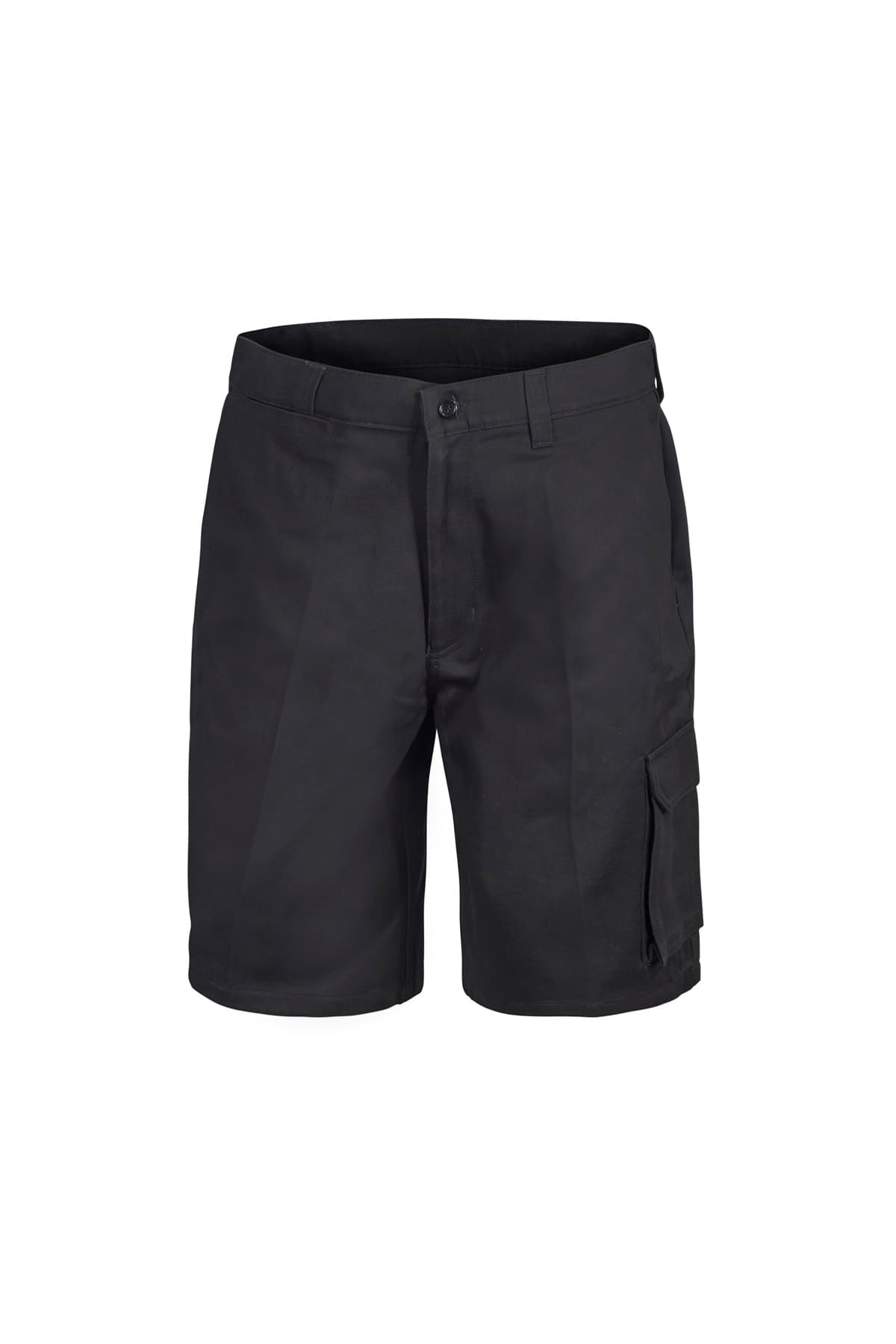 Workcraft Cargo Cotton Drill Shorts (Black)