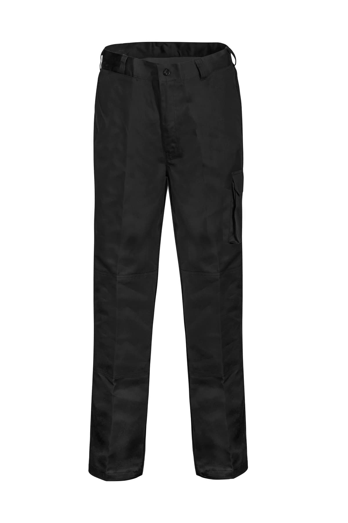 Workcraft Mid-Weight Cargo Cotton Drill Trouser (Black)