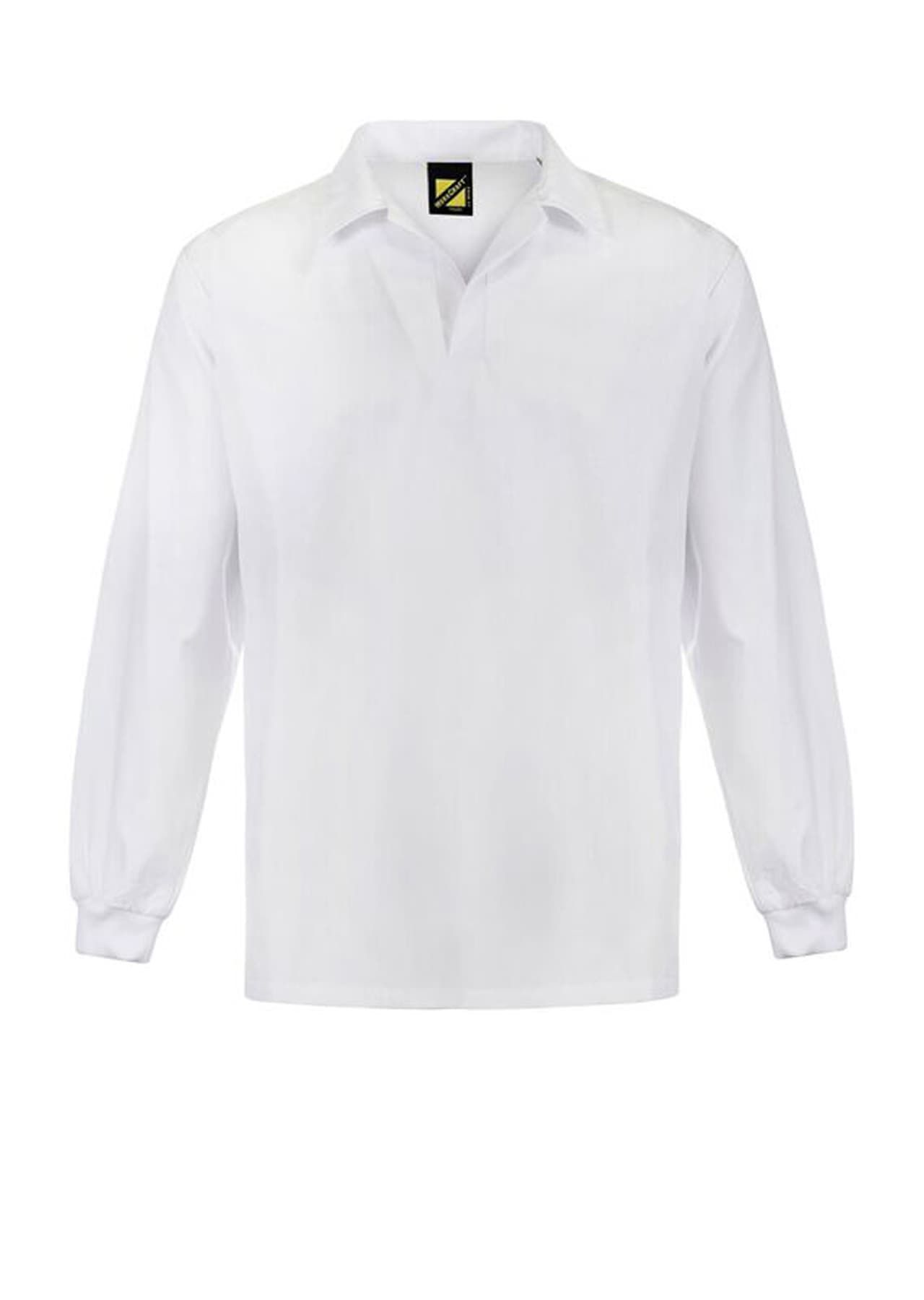Workcraft Long Sleeve Food Industry Jacshirt (White)