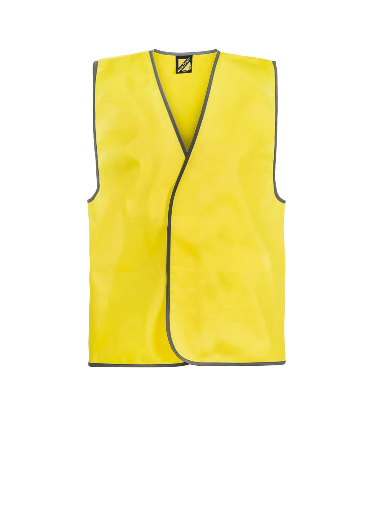 Workcraft Unisex Hi Vis Safety Vest (Yellow)