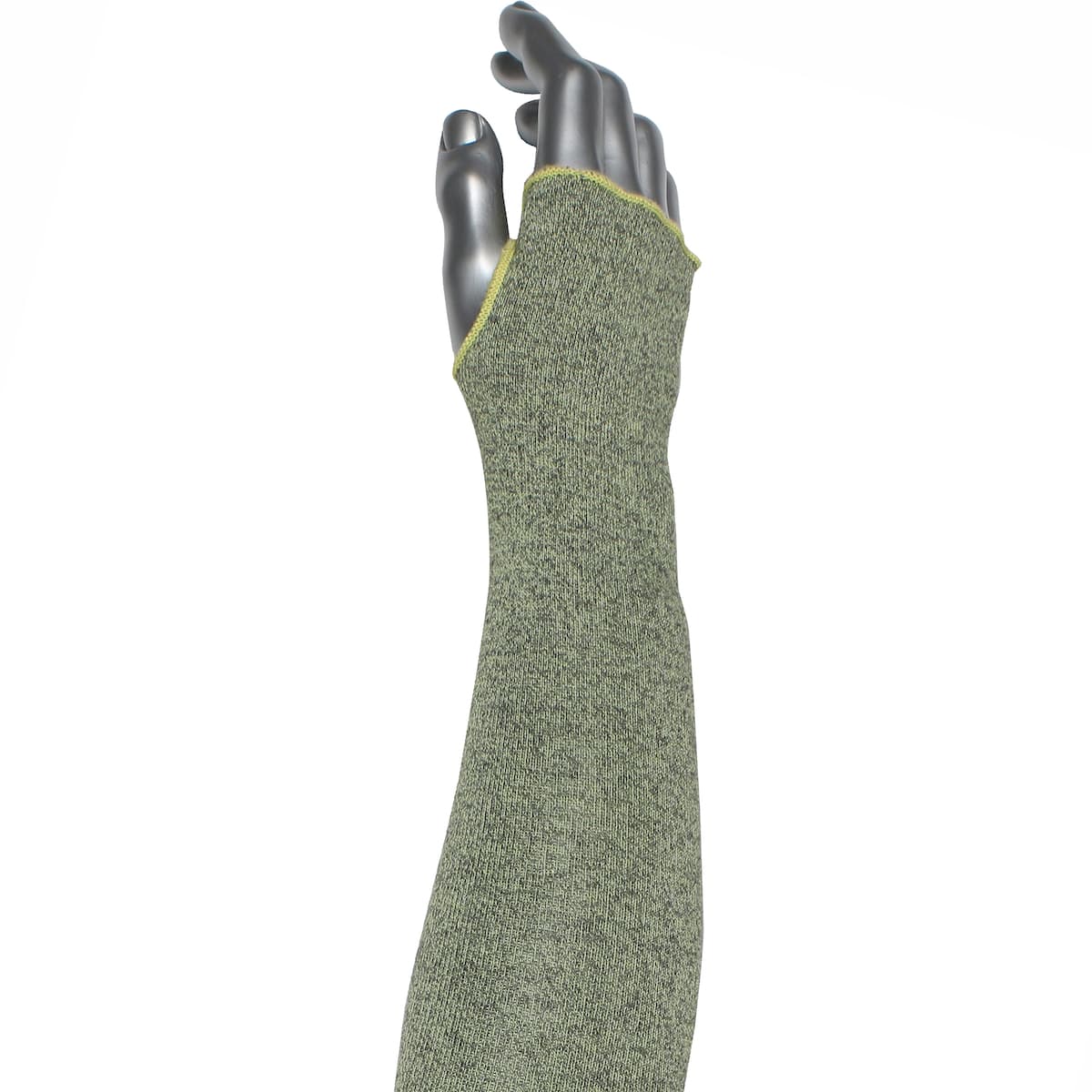 Single-Ply ATA Hide-Away FR / Aramid Blended Sleeve with Thumb Hole, Green (10-SATA/HAFR-T) - 18