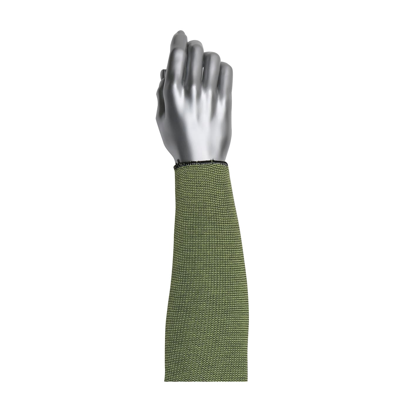 Single-Ply ACP / DuPont Kevlar / Pritex Blended Sleeve with Antimicrobial Fibers and Smart-Fit, Green (15-21KVBK) - 18