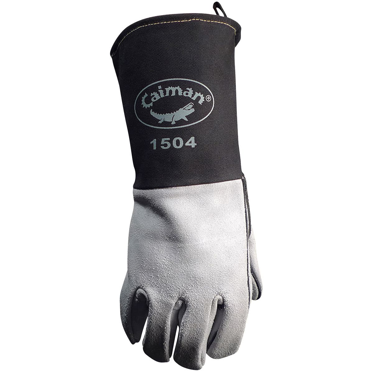 Premium Split Cowhide MIG/Stick Welder's Glove with FR Cotton Cuff, Gray (1504) - L_1